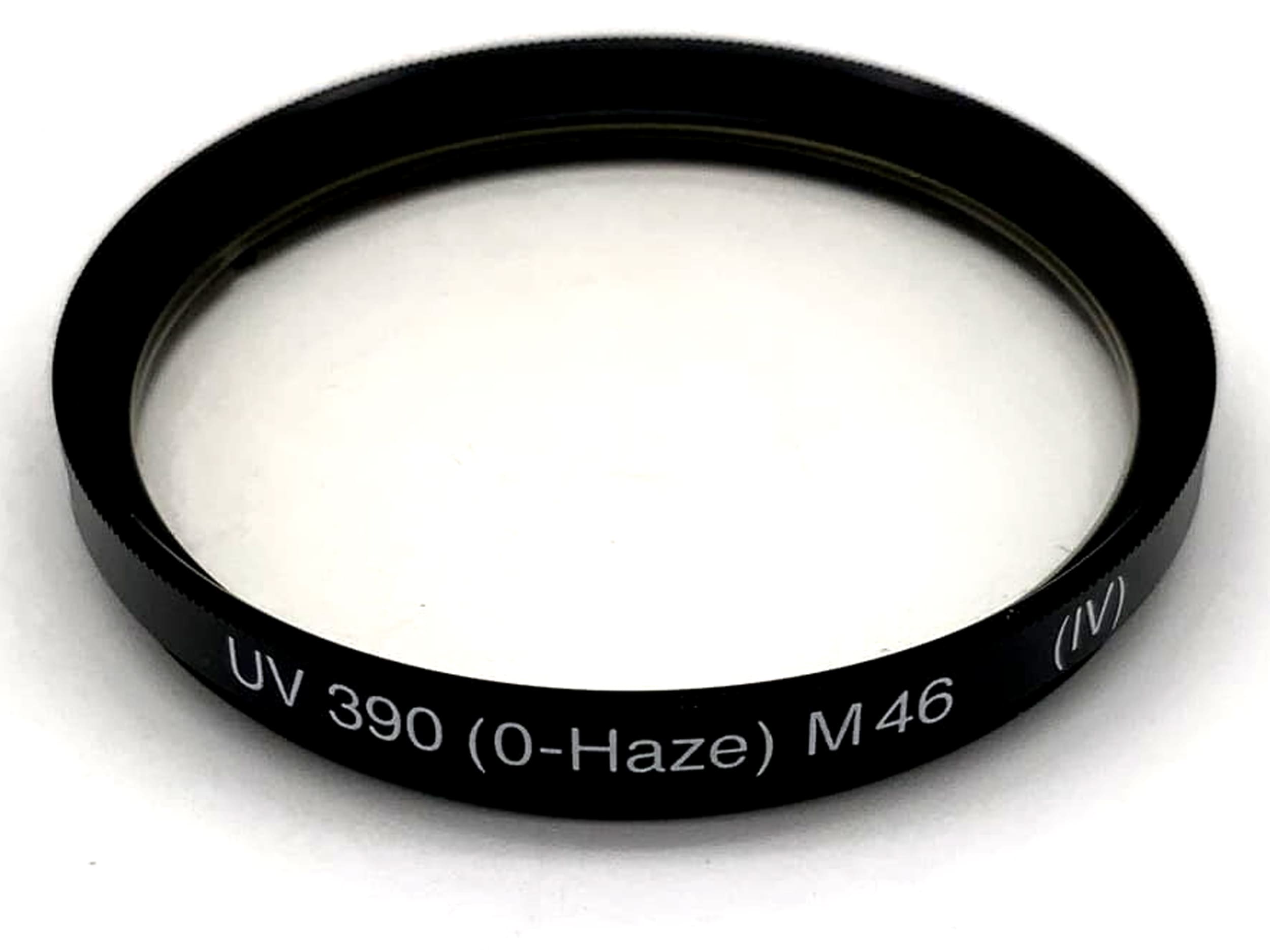 Hama UV 390 (0-Haze) (IV) Filter 46mm Kreisförmig Filtergewinde M46