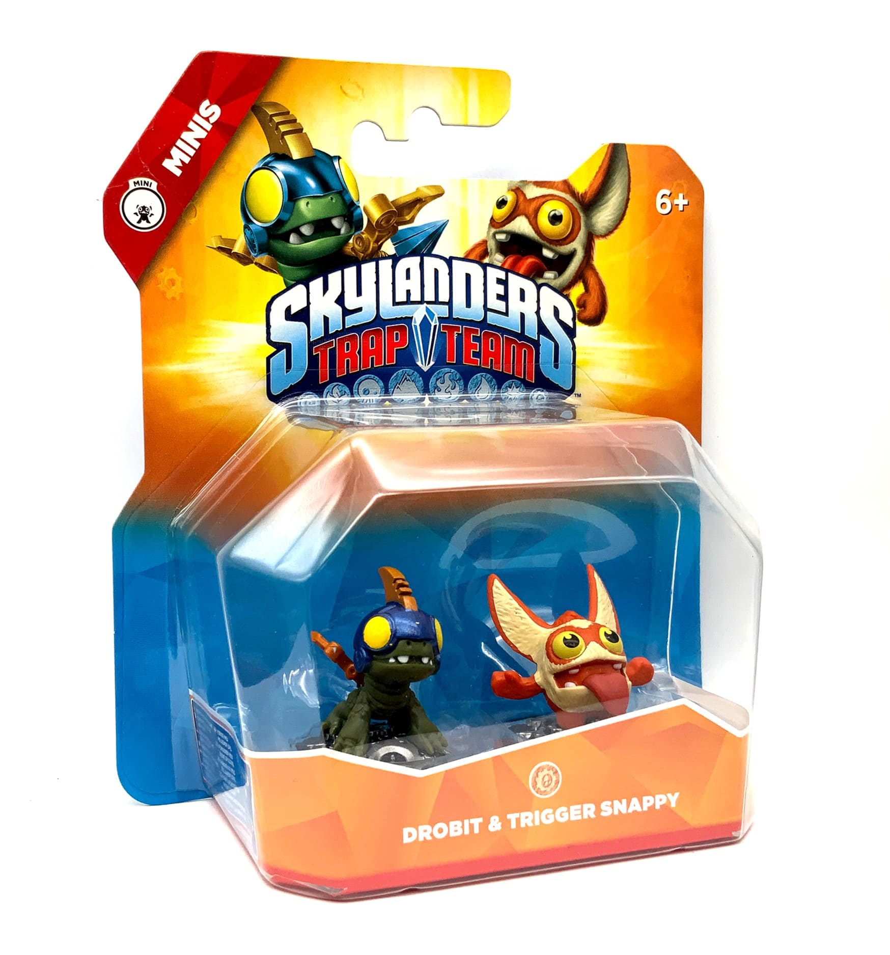 Skylanders Trap Team Drobit & Trigger Snappy Mini Duo Pack OVP