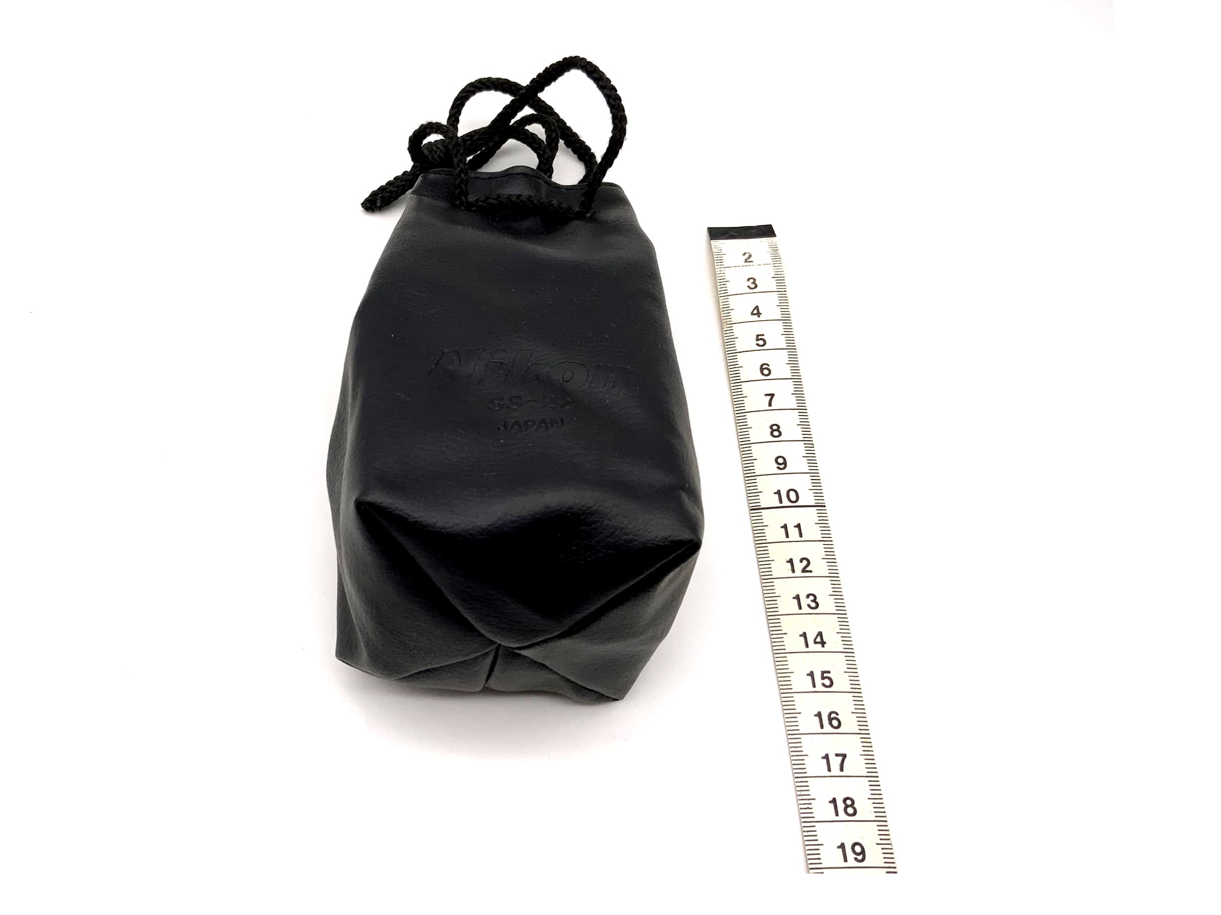 Nikon Köcher schwarz ca.15x7cm Leder SS-22 Blitztasche Flash Case