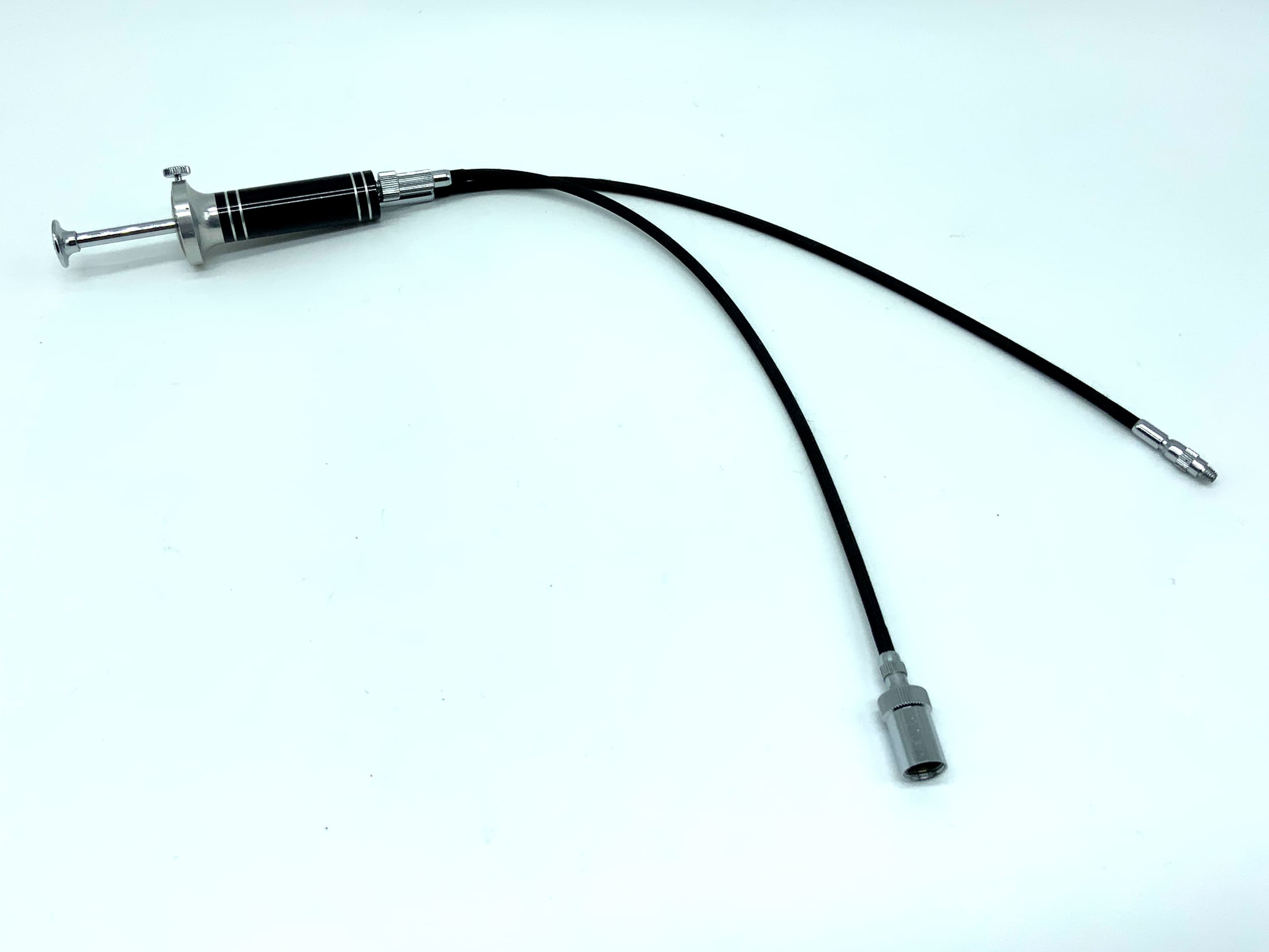 Edixa Doppel-Drahtauslöser schwarz ca.25cm mit Feststeller Fernauslöser