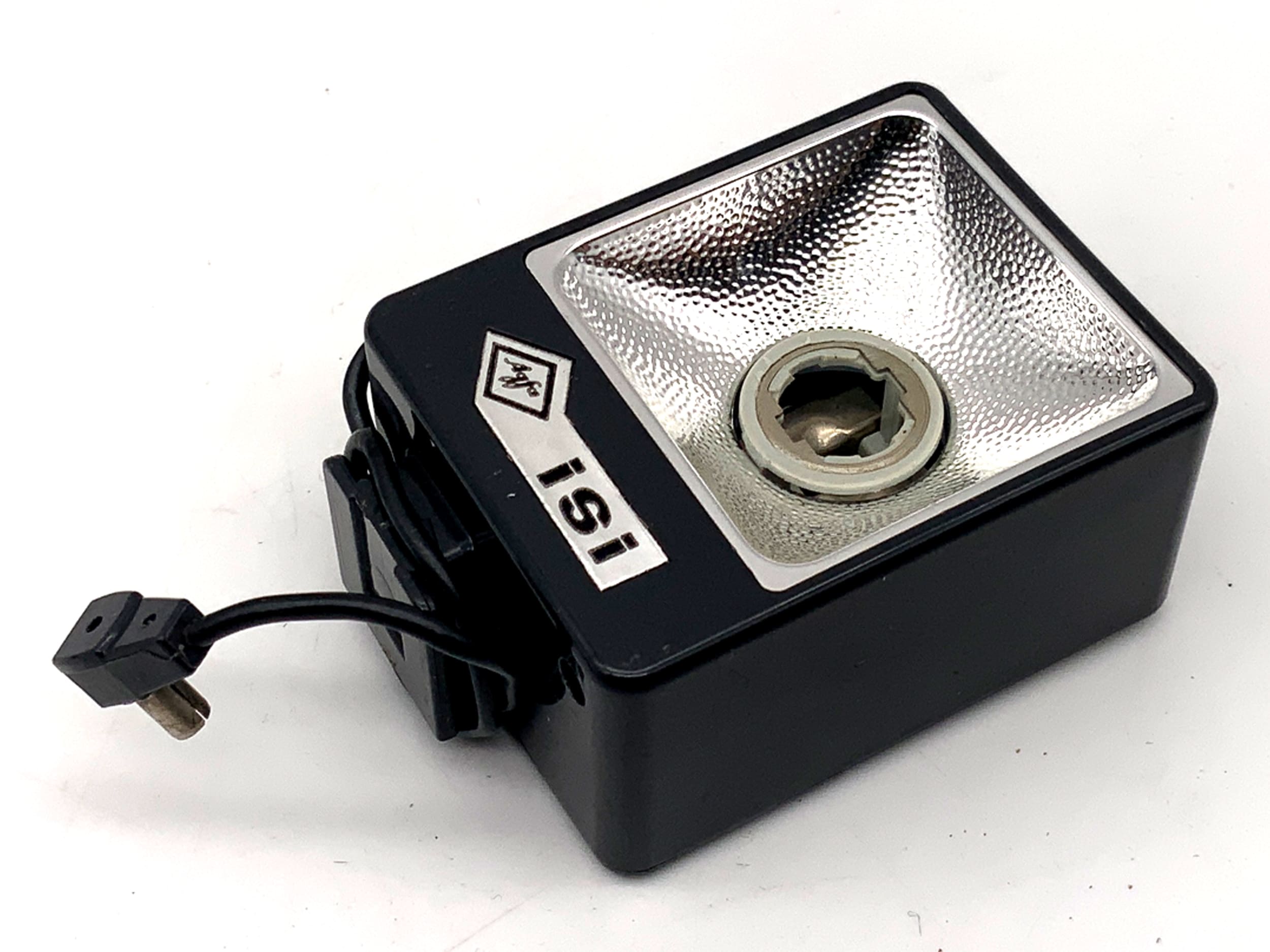 Agfa iSi Blitzgerät ohne Lampen mit Tasche Kamera Blitz Aufsteckblitz Flash