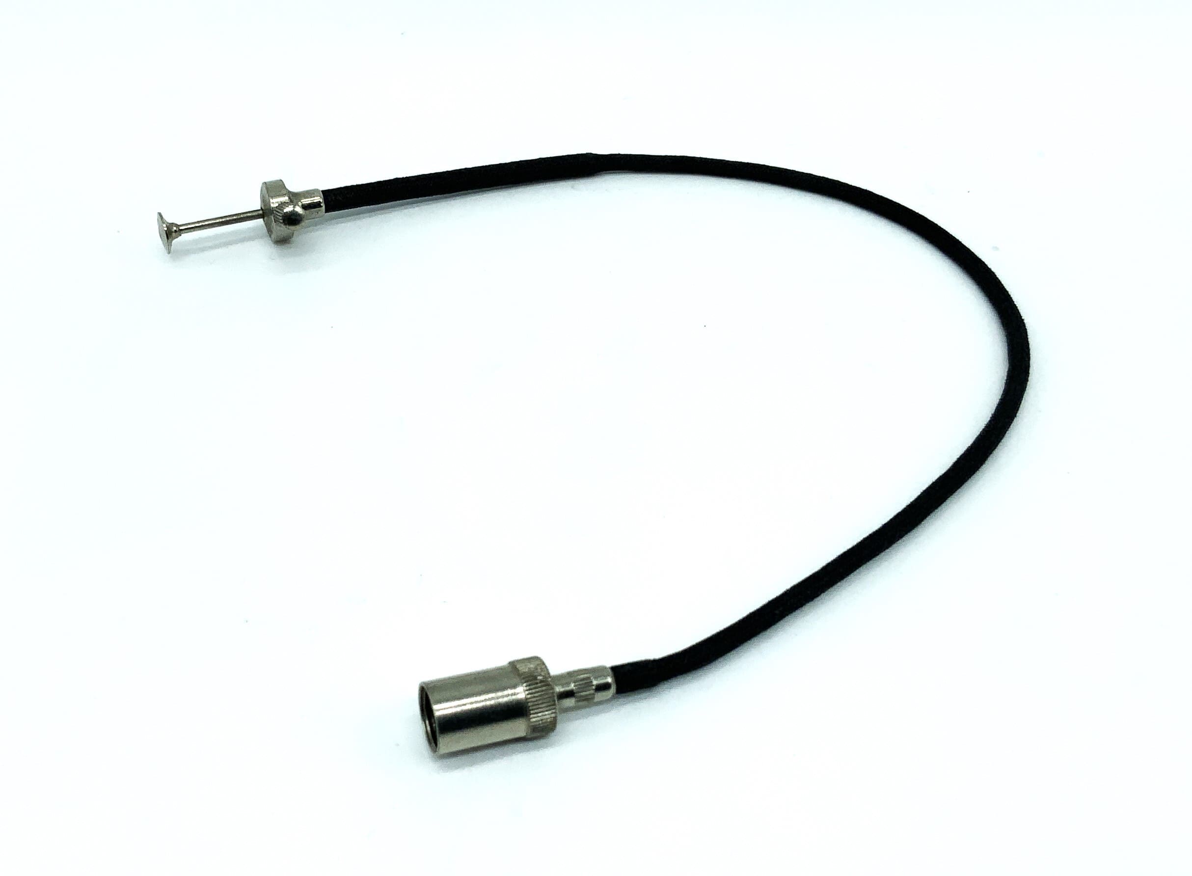 Drahtauslöser schwarz ca.25cm mit Feststeller für Leica Glocke Fernauslöser