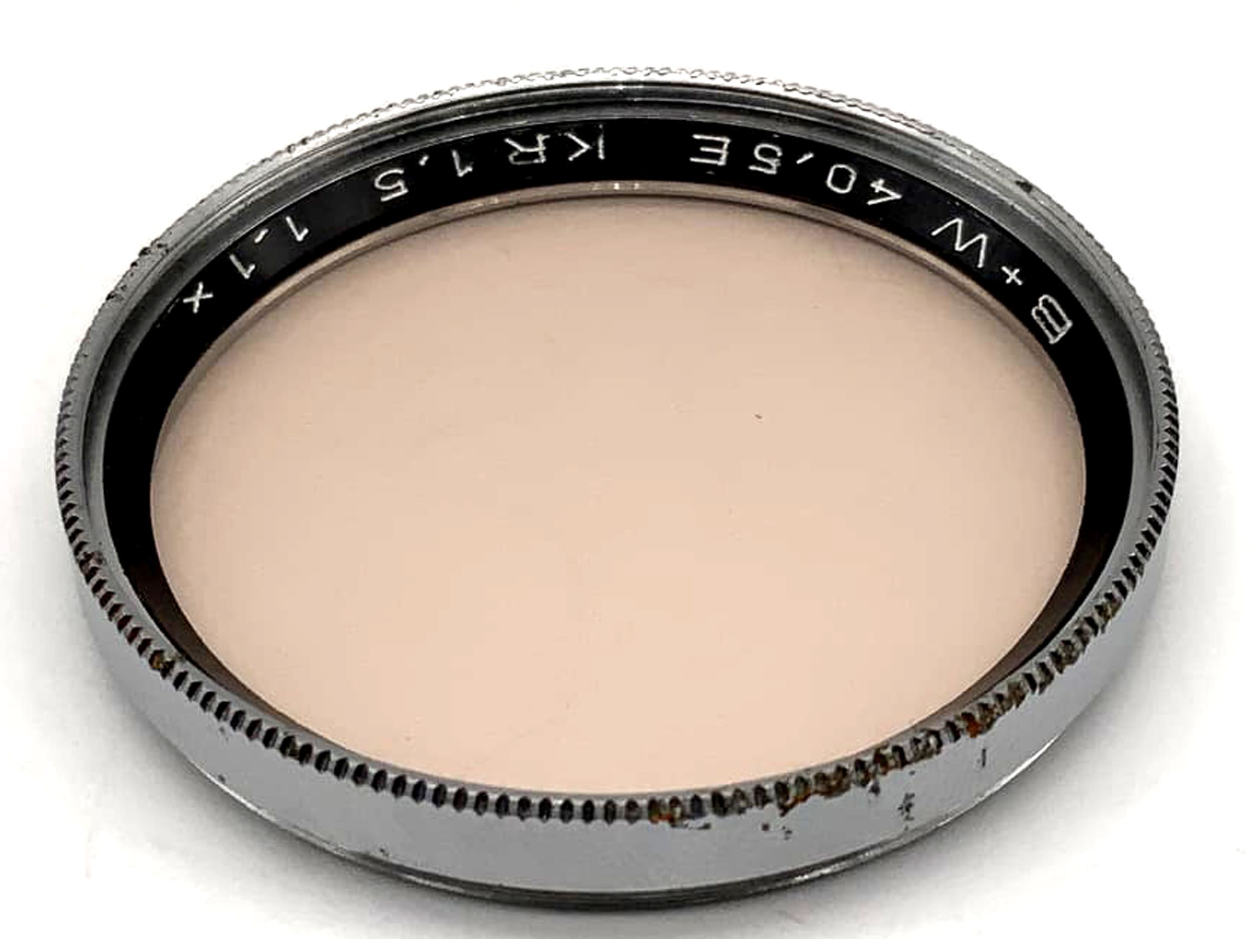 B+W Korrekturfilter KR1,5 1,1x Filter 40,5mm Kreisförmig Filtergewinde M40