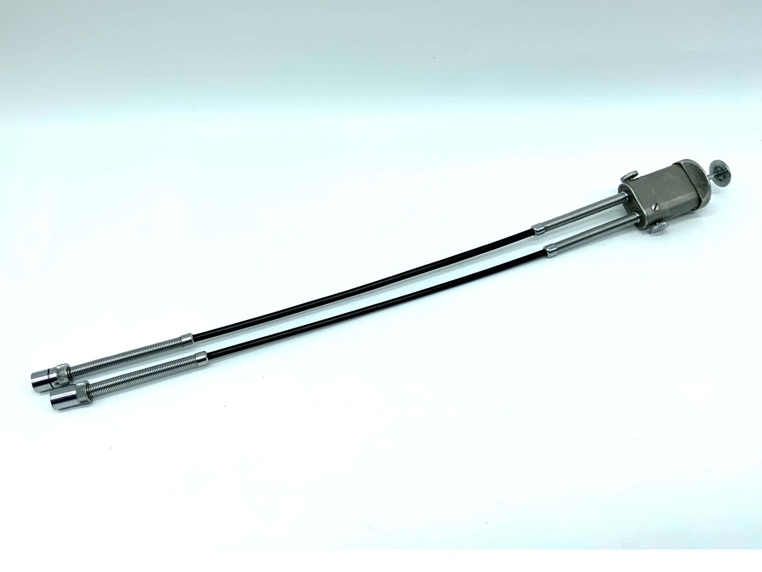 Leitz Leica Doppel-Drahtauslöser ca.35cm mit Feststeller und Glocken