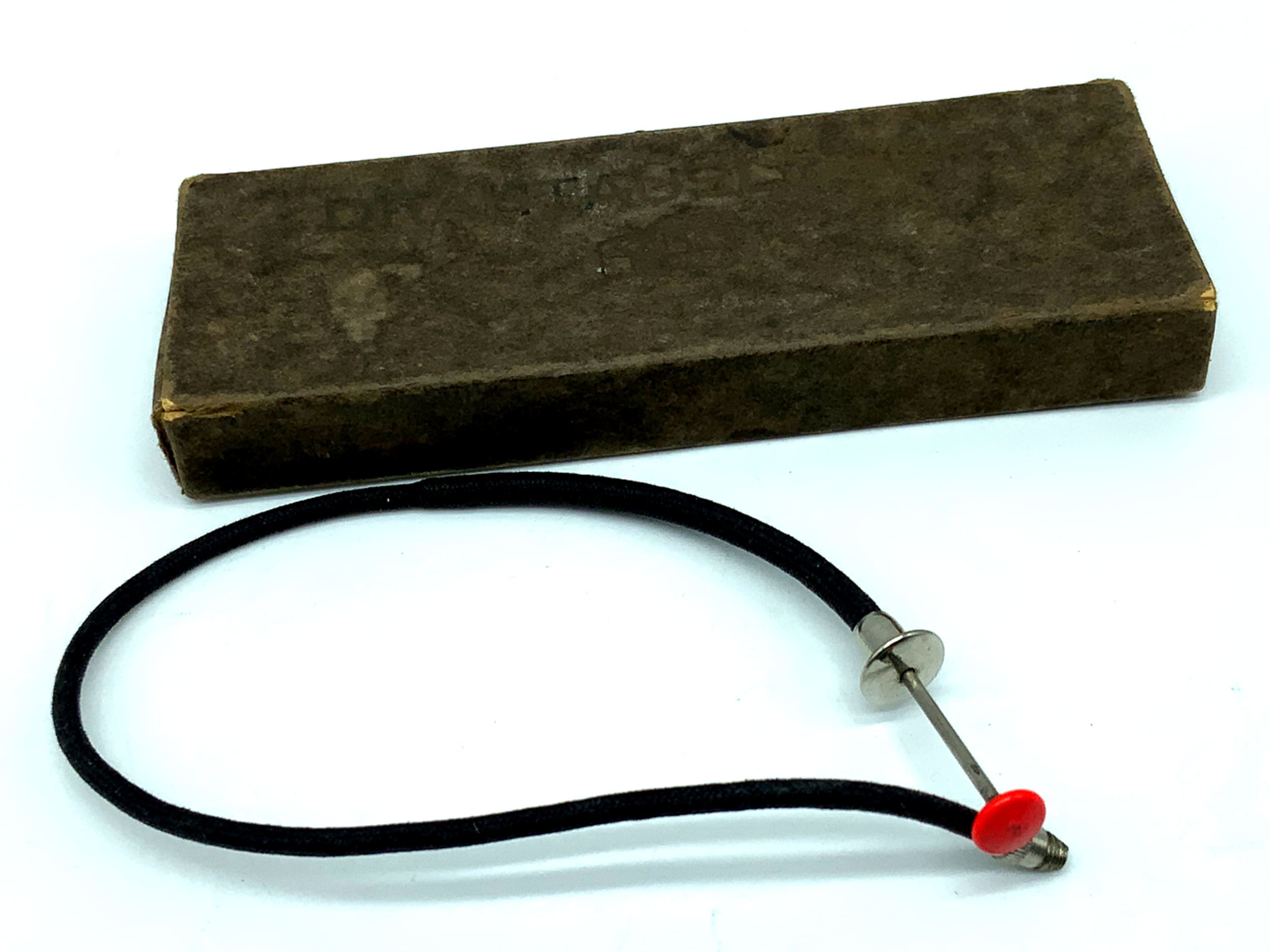 Zeiss Ikon Drahtauslöser schwarz ca.25cm in OVP Fernauslöser cable release