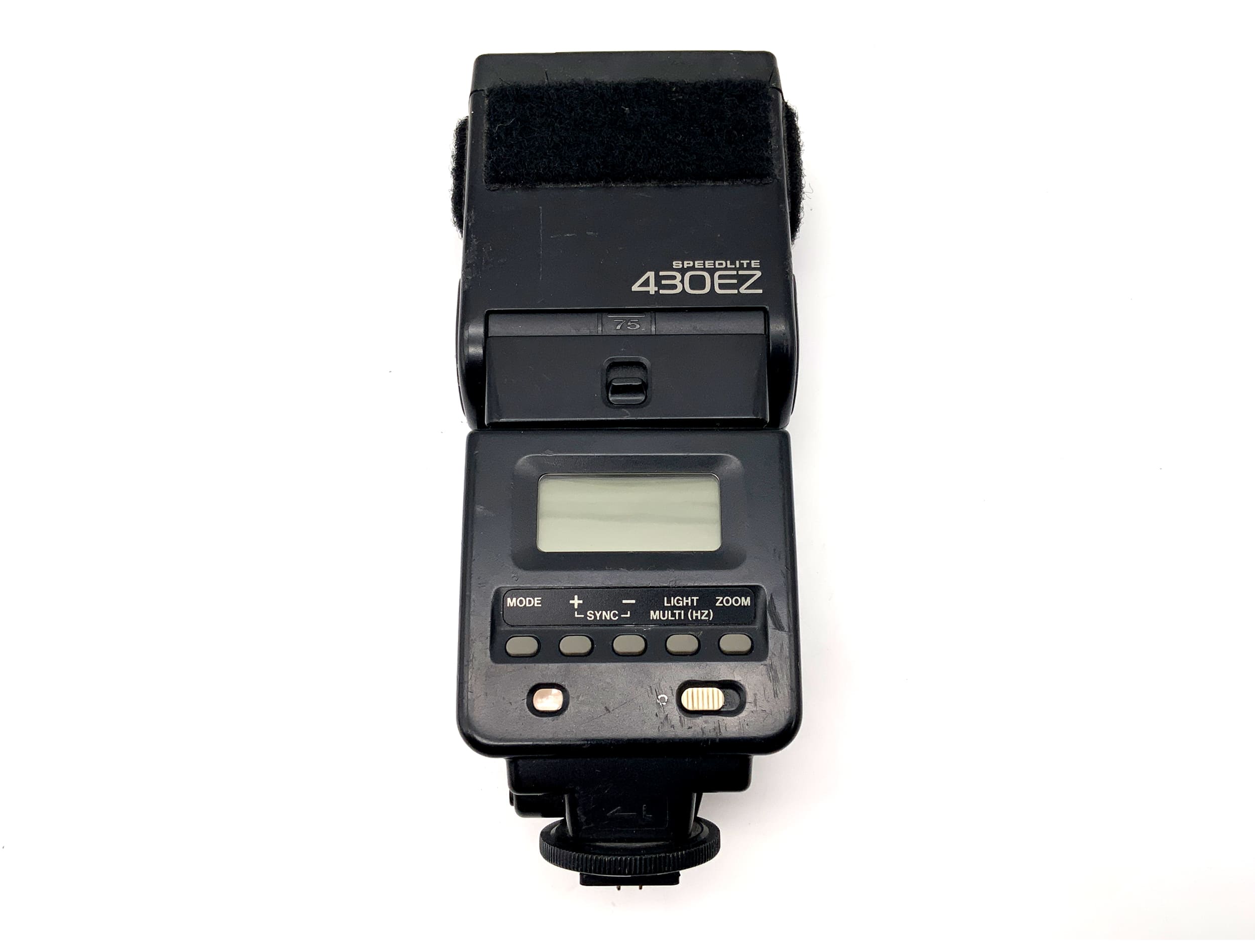 Canon Speedlite 430 EZ Blitzgerät für Canon EOS Kamera Blitz Aufsteckblitz Flash