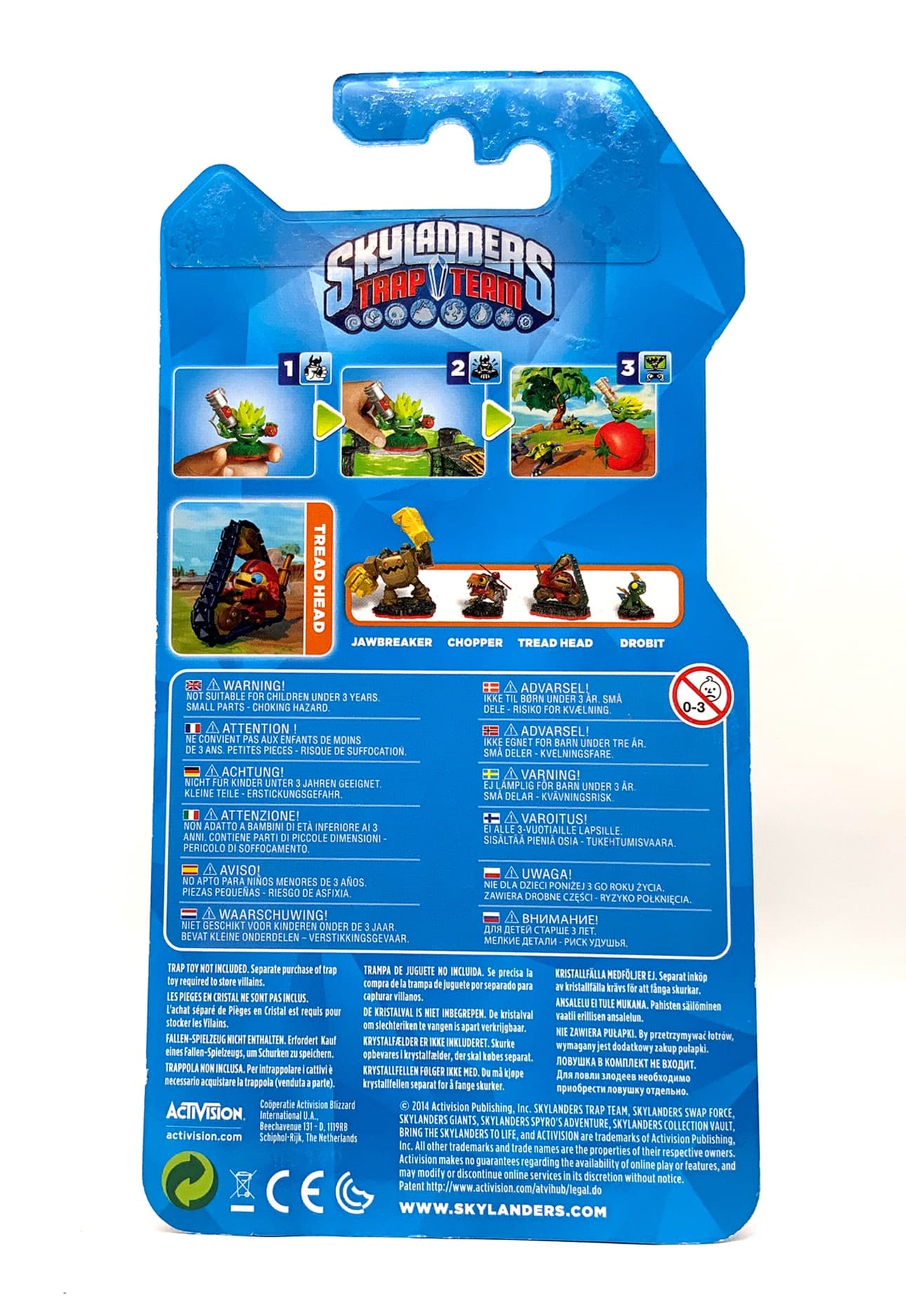 Skylanders Trap Team Tread Head in OVP