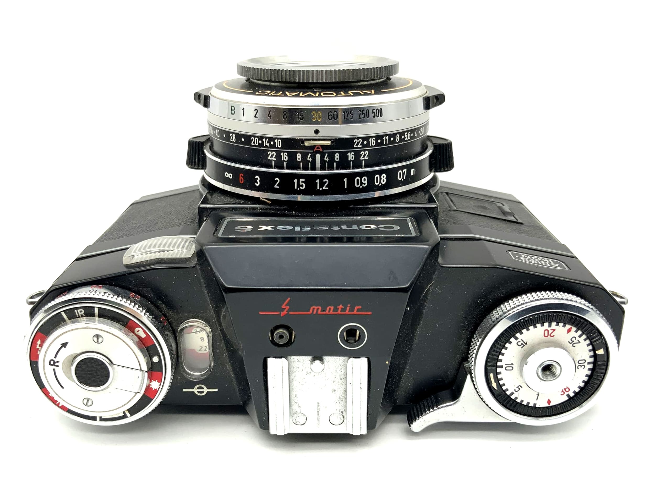 Zeiss Ikon Contaflex S 35mm SLR Tessar 2.8/50 Automatic Synchro-Compur-X Body