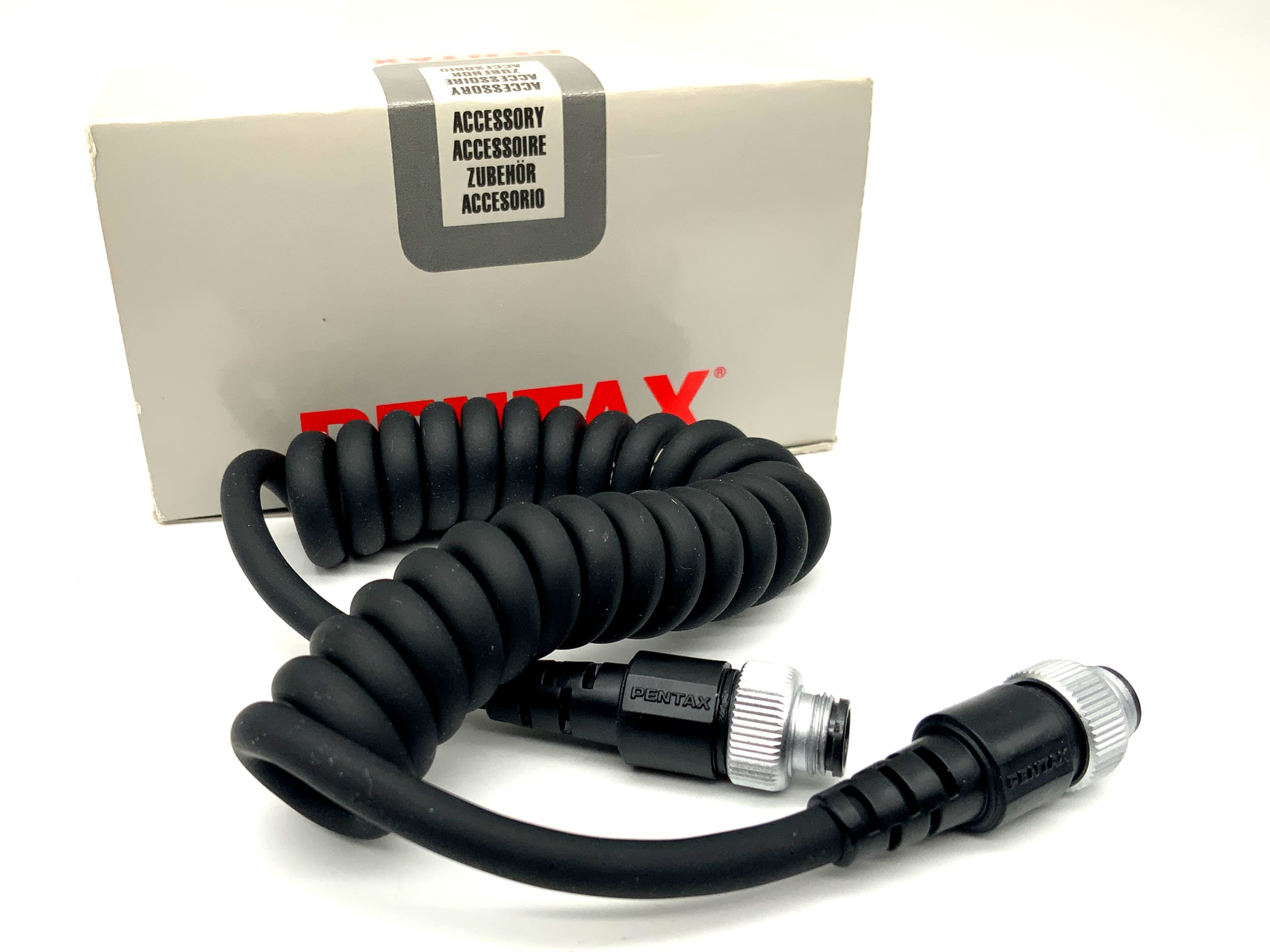 Pentax Extension Cord F Verlängerungskabel 37347 TTL Blitzkabel in OVP