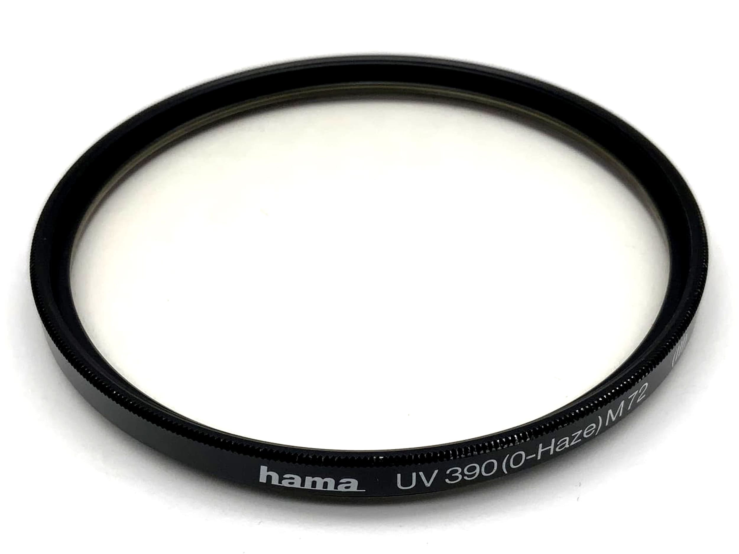 Hama UV 390 (0-Haze) (III) Filter 72mm Kreisförmig Filtergewinde M72
