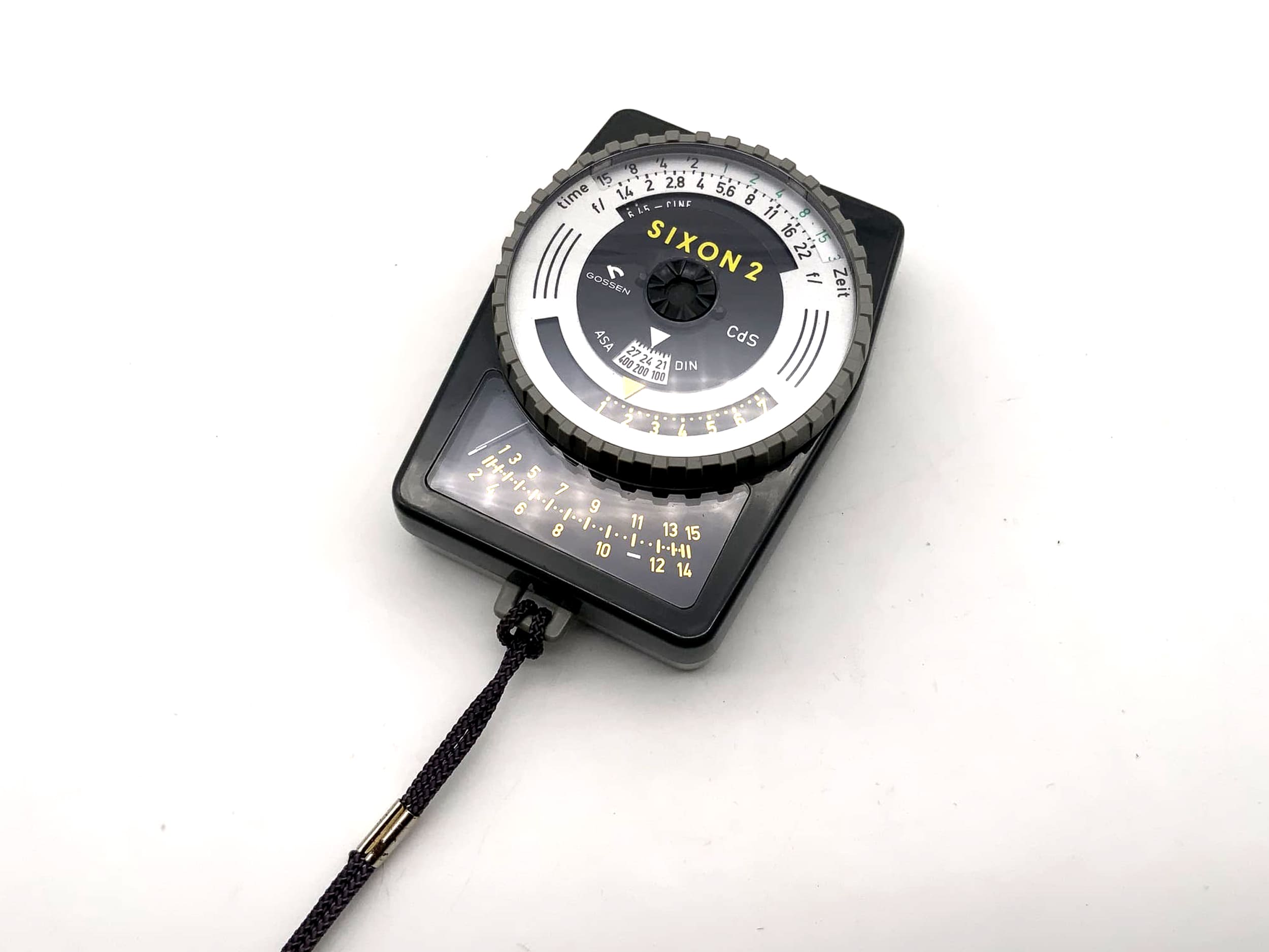 Gossen Sixon 2 cds Belichtungsmesser Lichtmesser light meter Lichtmeter