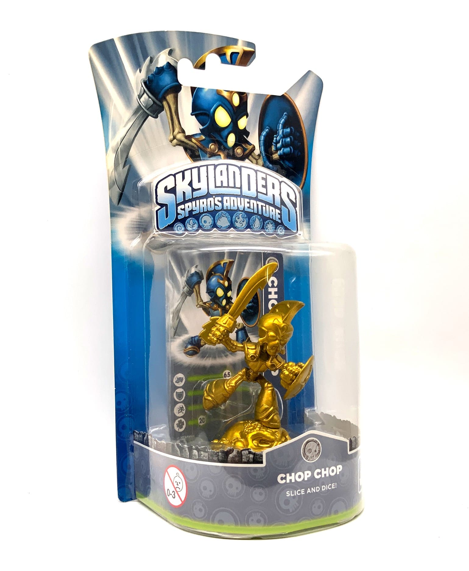 Skylanders Spyros Adventure  Chop Chop Gold Chase Variante in OVP