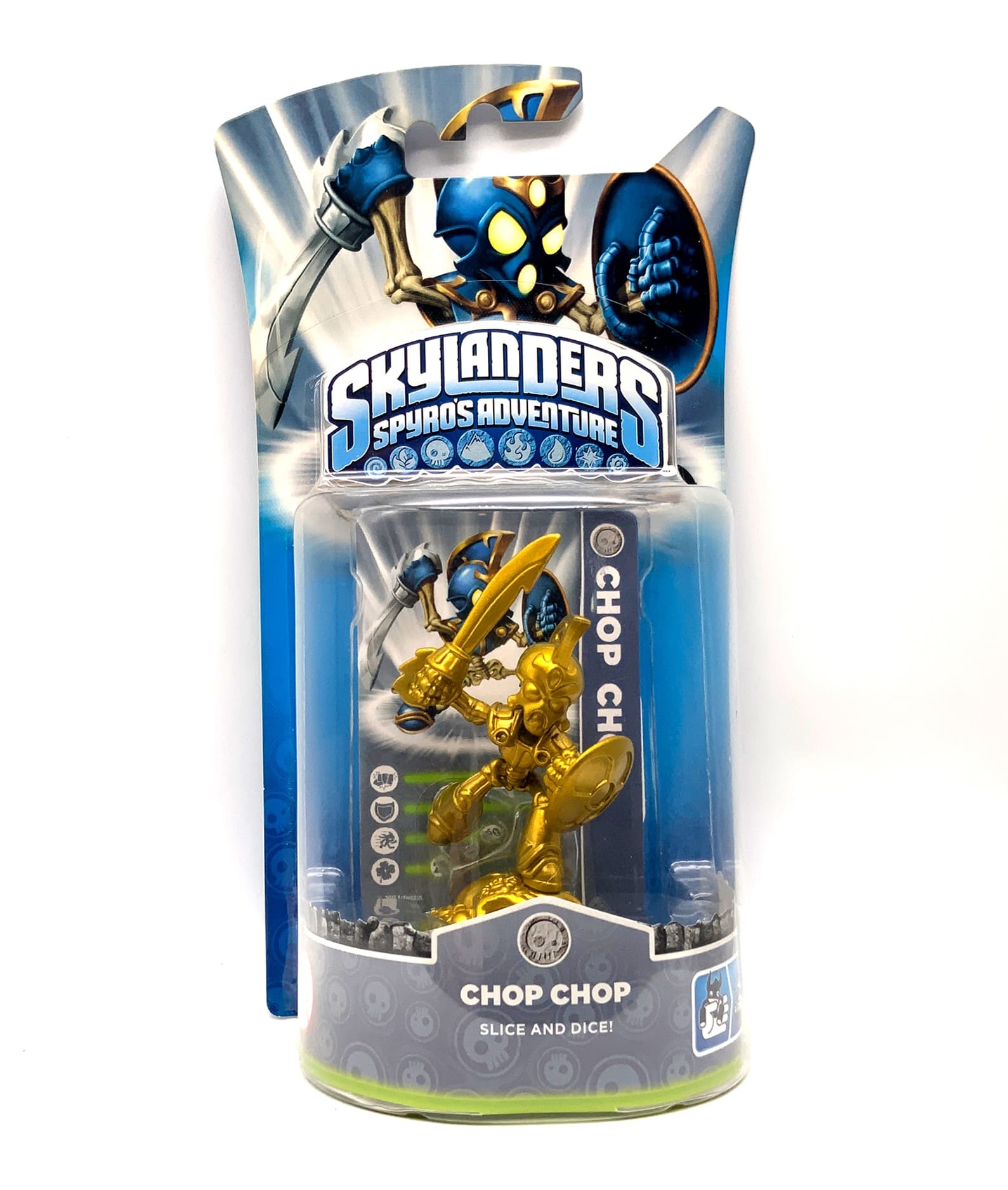 Skylanders Spyros Adventure  Chop Chop Gold Chase Variante in OVP