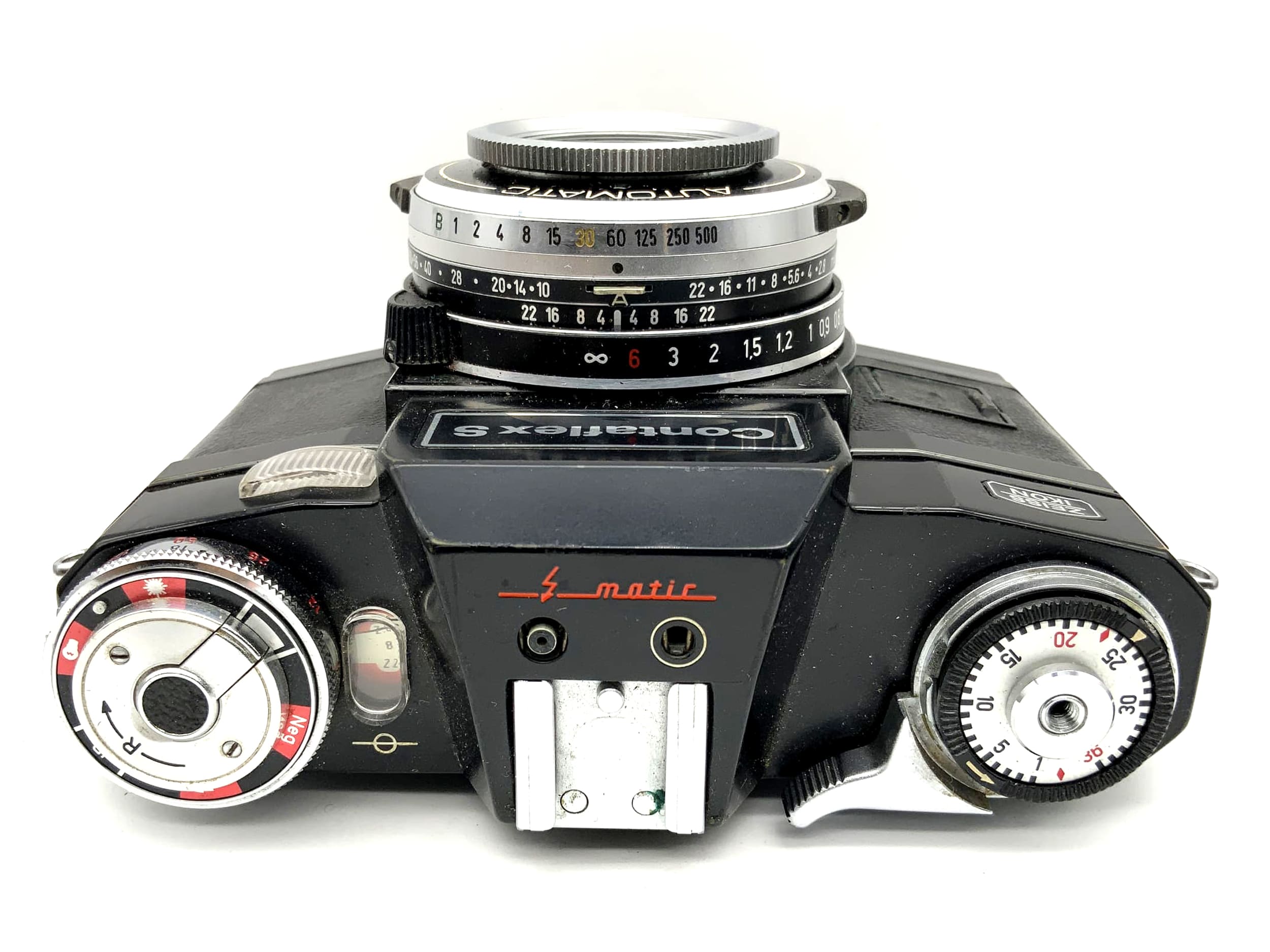 Zeiss Ikon Contaflex S Automatic 35mm SLR Tessar 2.8/50 Synchro Compur-X Body