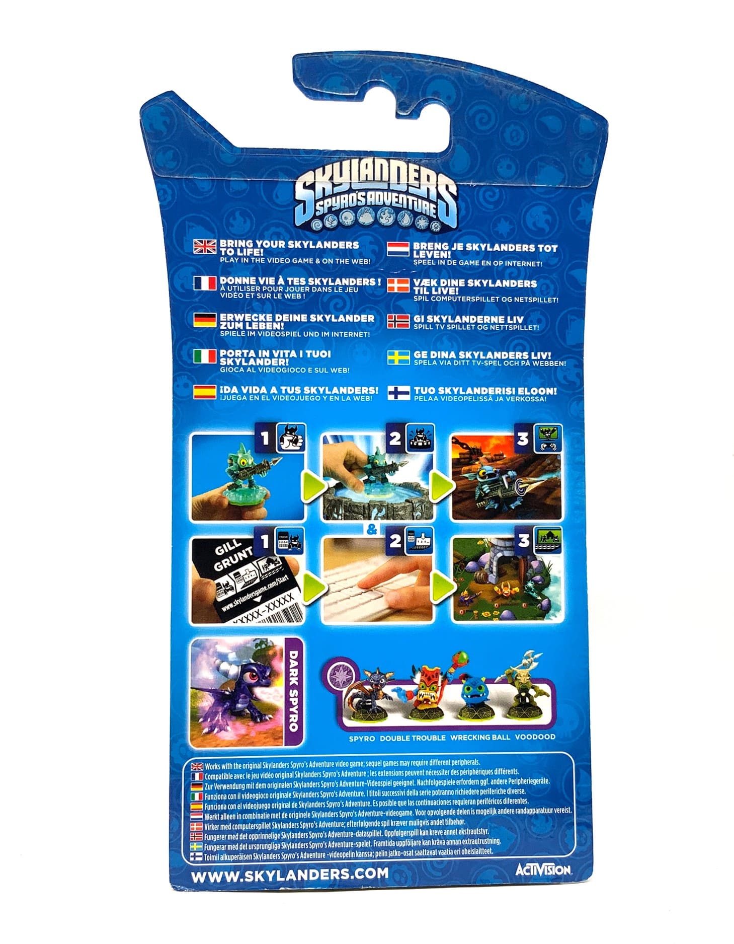 Skylanders Spyros Adventure Dark Spyro in OVP