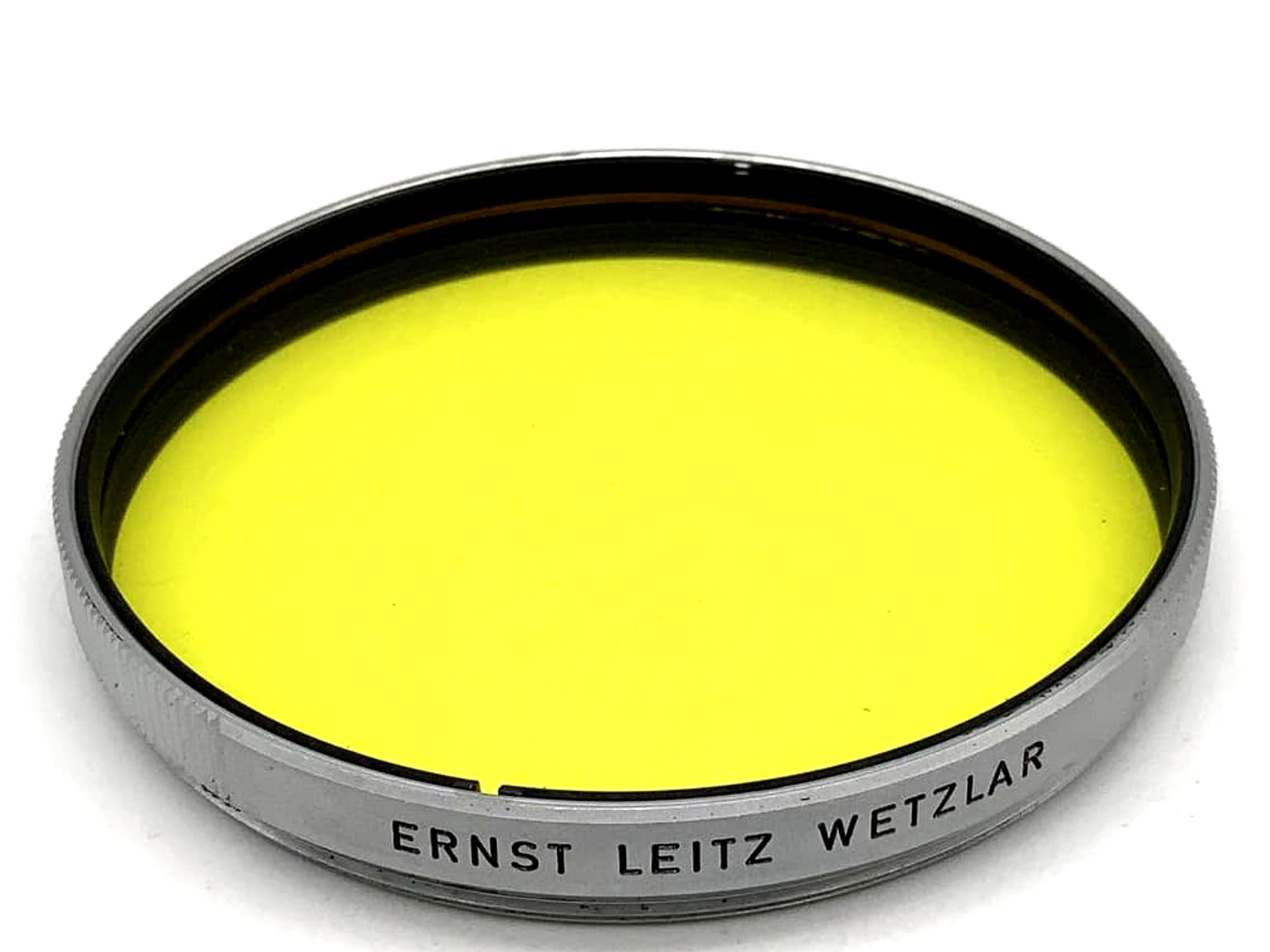 Leitz Farbfilter Gelb Yellow E58 Chrom Leica für Summarex (58mm)