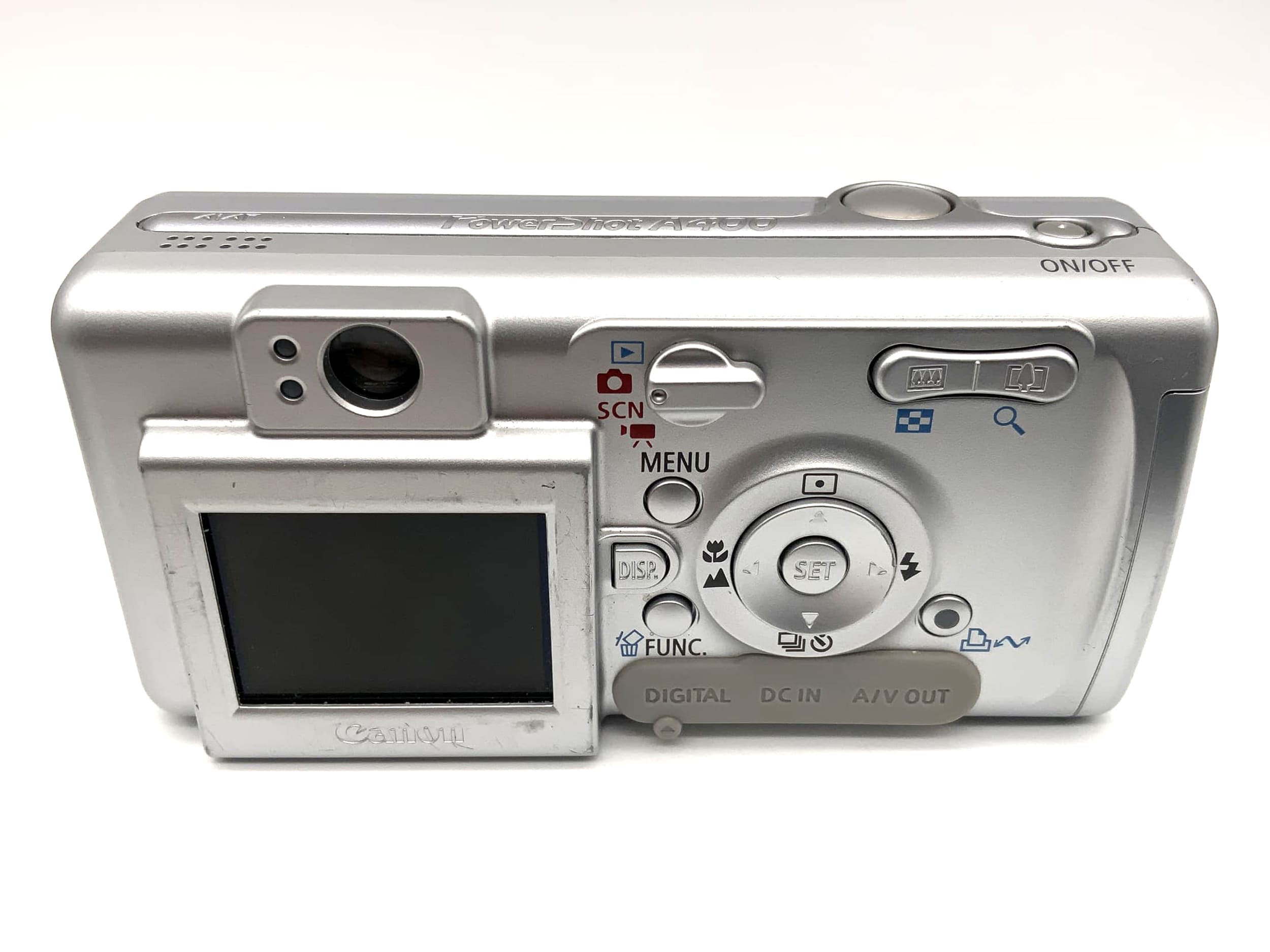 Canon Power Shot A400 mit Zoom Lens 5.9-13.2mm 1:3.8 3.2 Mega Pixels