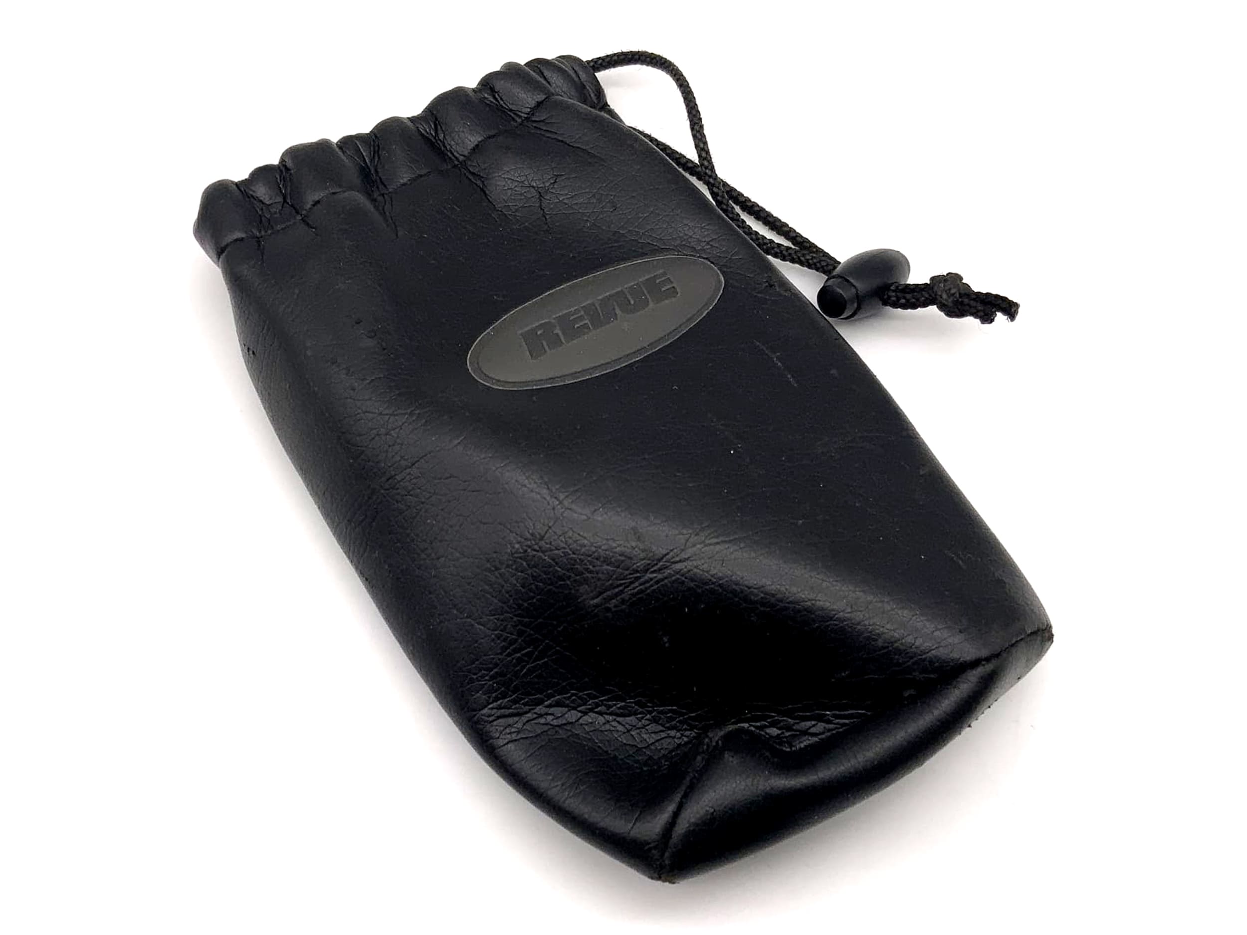 Revue Leder Bereitschaftstasche schwarz Fototasche universell Kameratasche