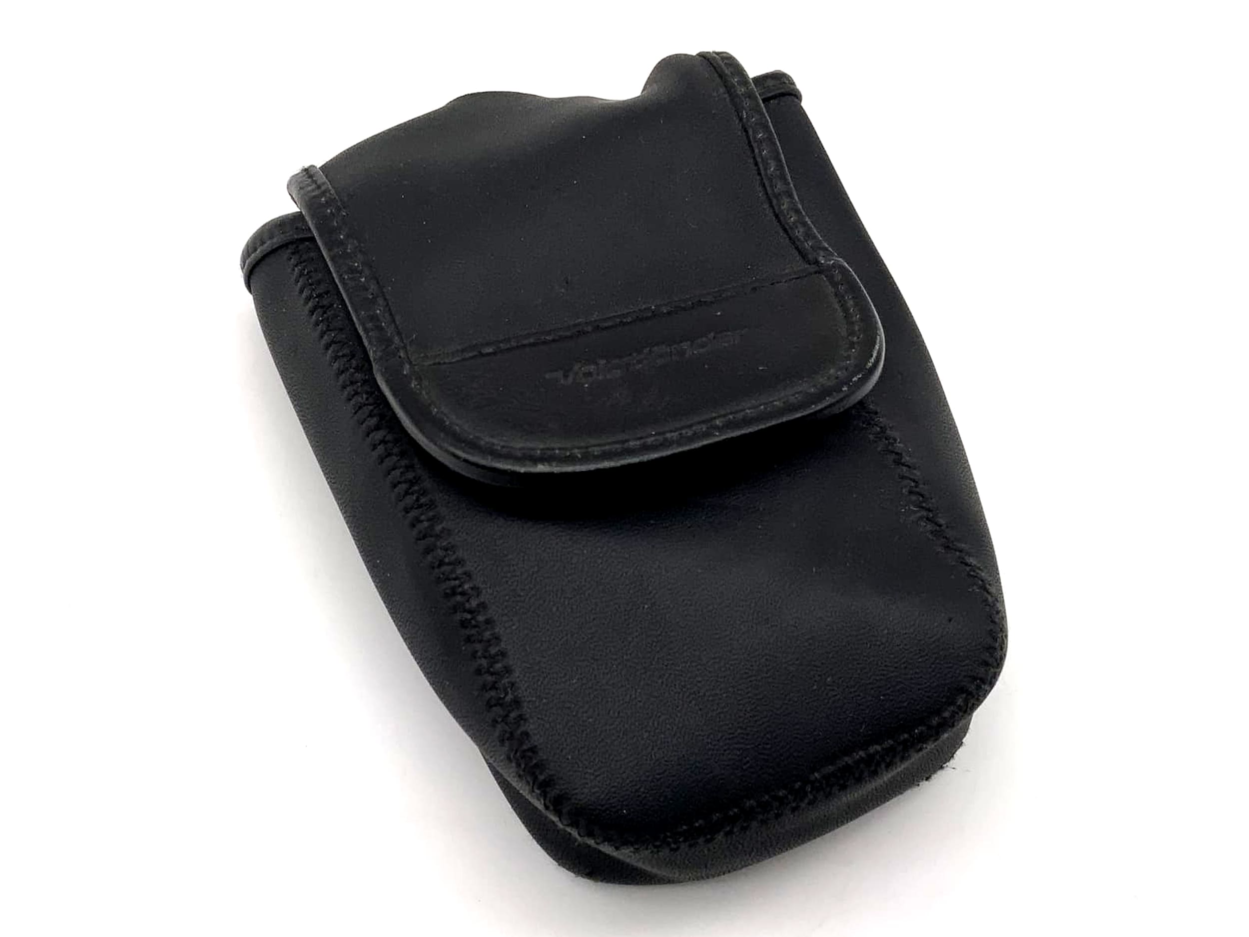 Voigtländer Leder Bereitschaftstasche schwarz Fototasche universell Kameratasche