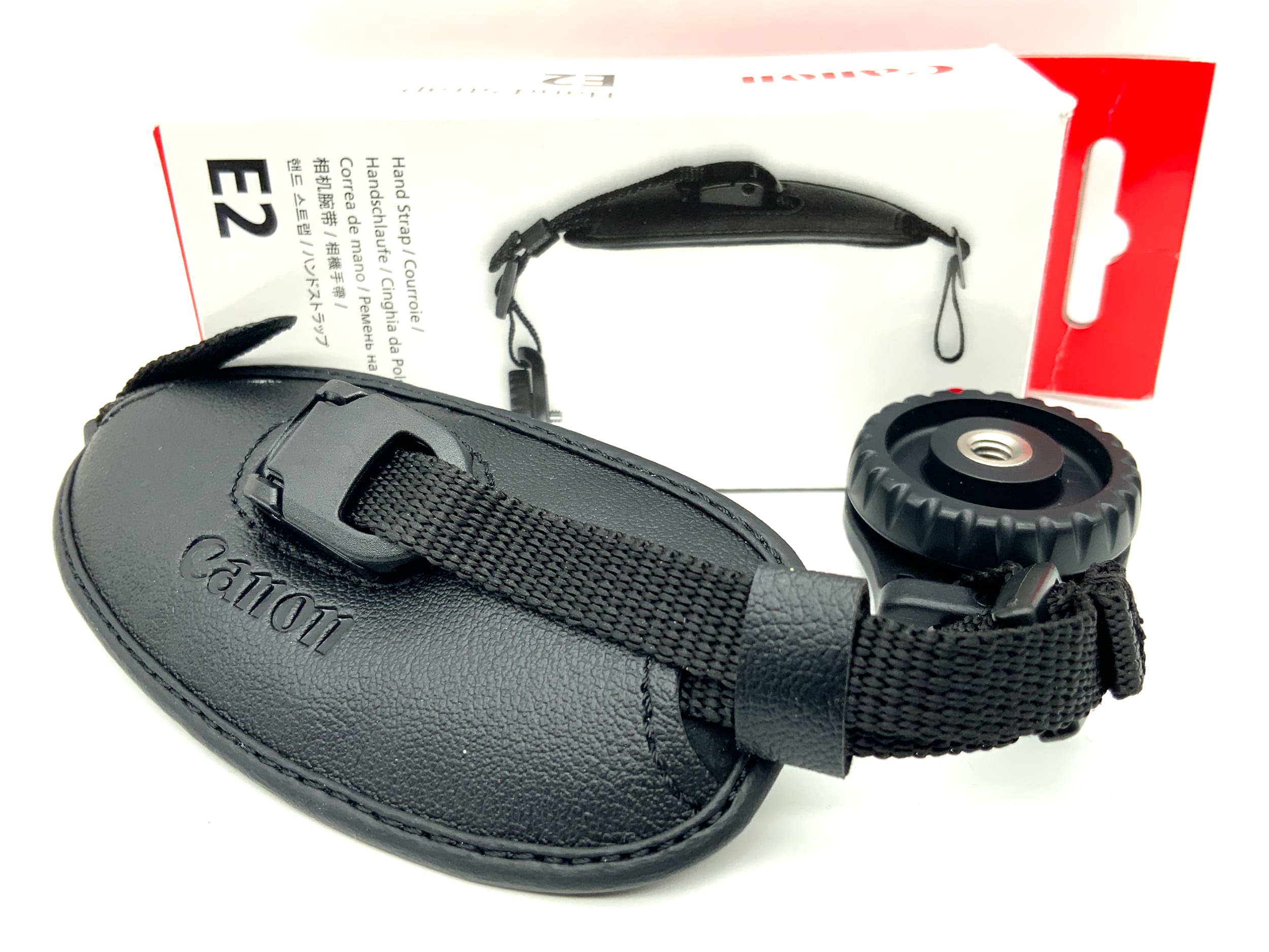 Canon E2 Hand Strap schwarz Handschlaufe Wrist Strap