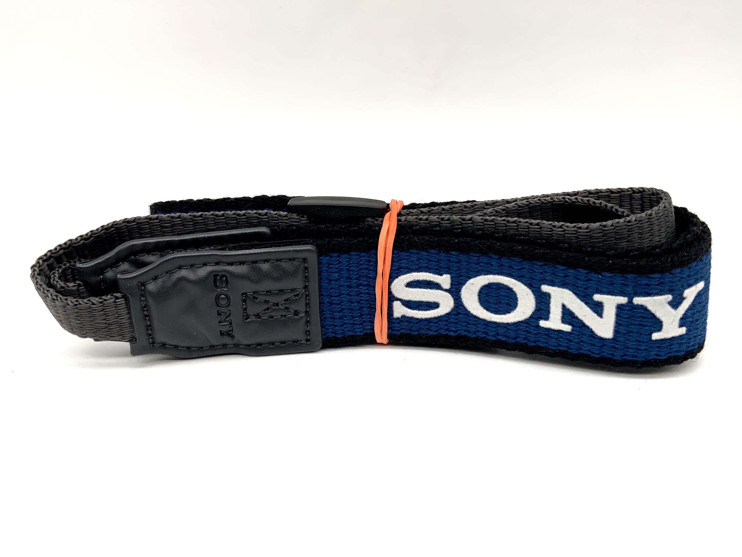 Sony ca. 23mm breit Gurt blau Hals Schultergurt Kameragurt Neck Strap