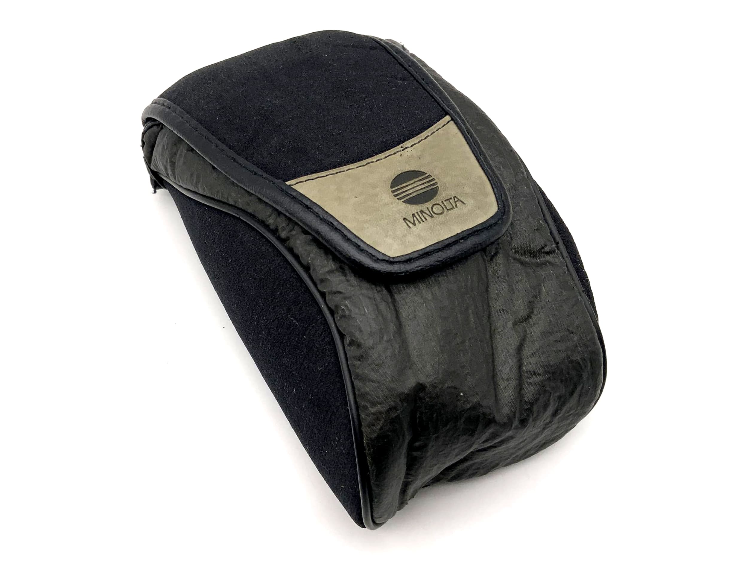 Minolta Bereitschaftstasche schwarz Fototasche universell Kameratasche