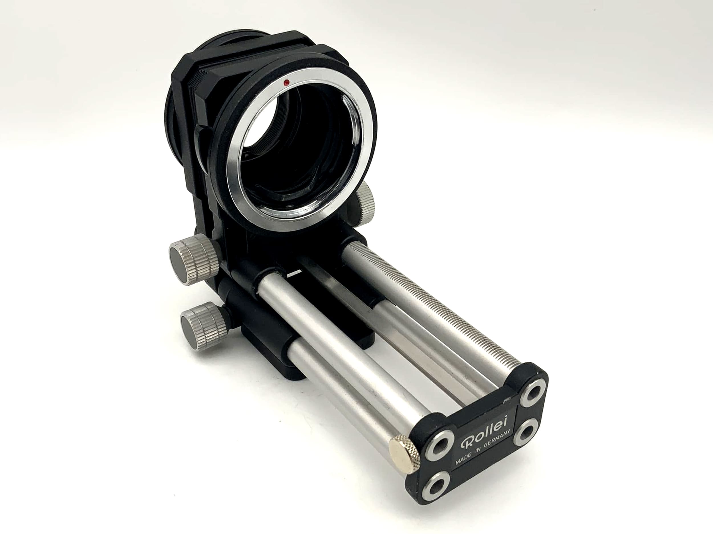 Rollei Balgengerät schwarz Bellows mit Einstellschlitten SL 35 (Rollei QBM)