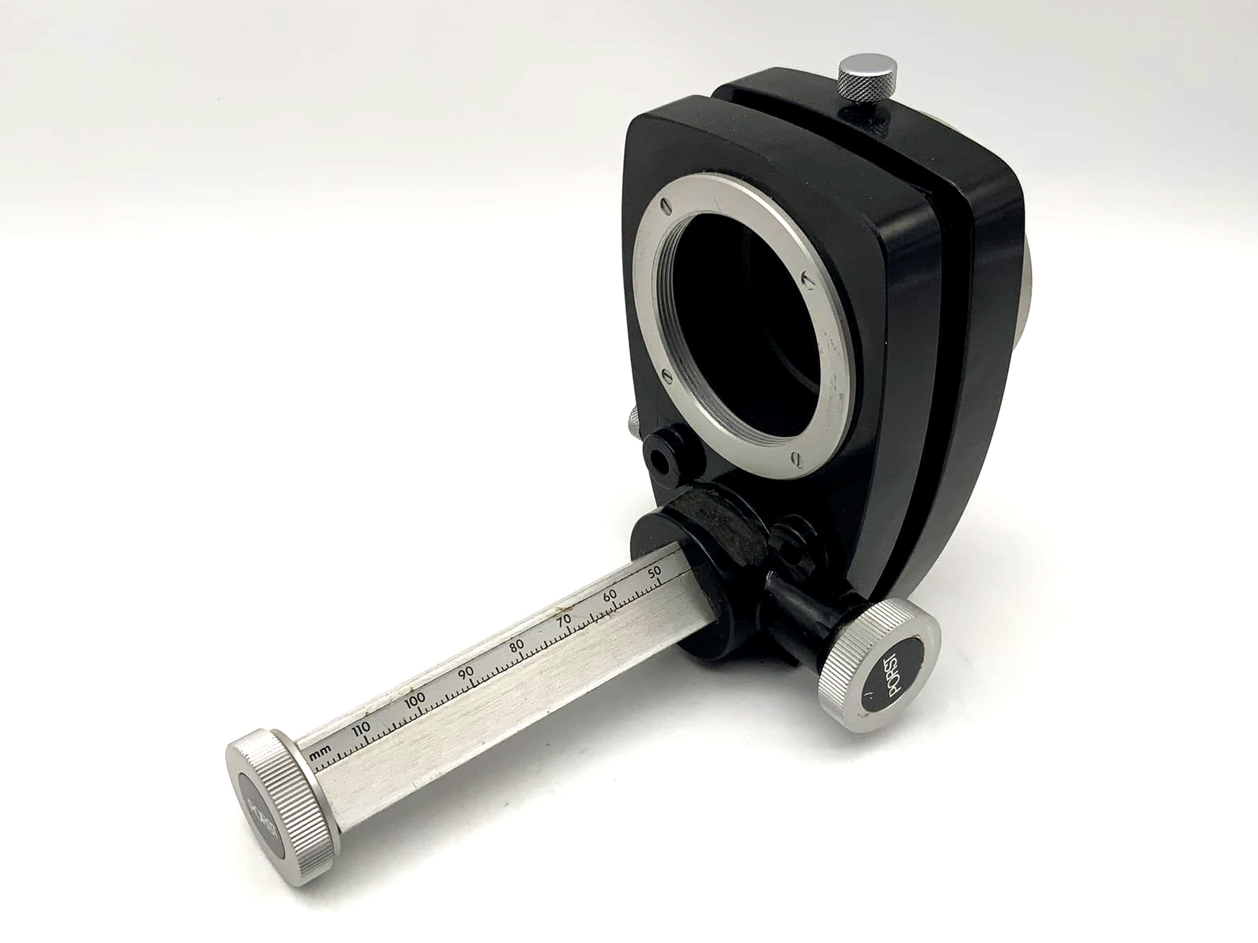 Porst Balgengerät schwarz Bellows Makrobalgen (M42)