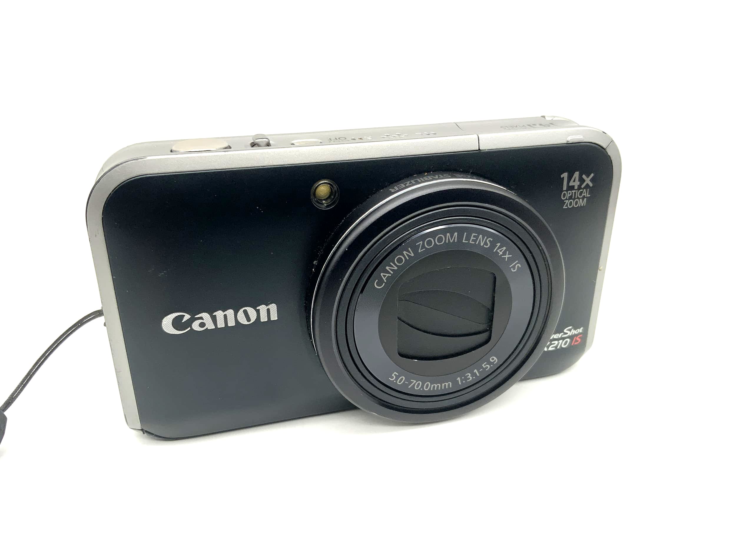 Canon PowerShot SX210 IS mit Zoom Lens 14x IS 5.0-70.0mm 1:3.1-5.9 14.1 MP
