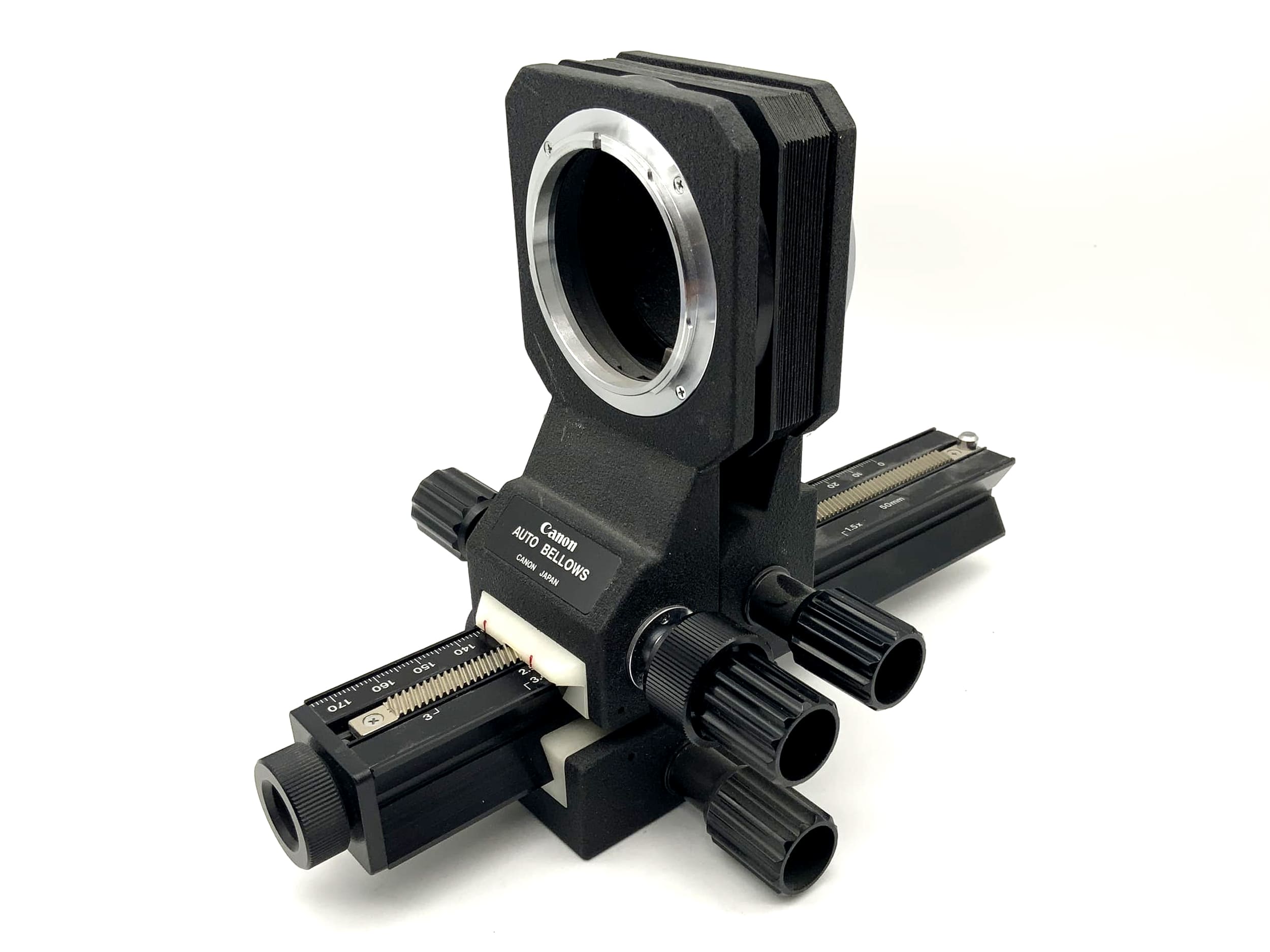 Canon Balgengerät schwarz Auto Bellows Makrobalgen (Canon FD)