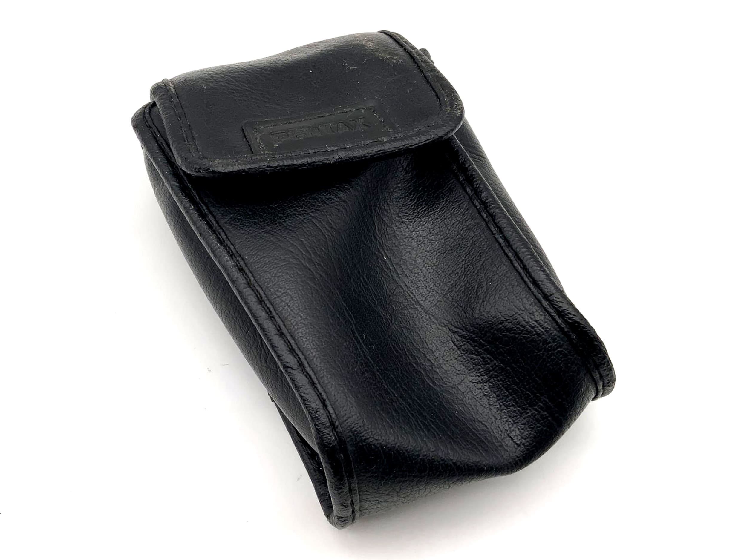 Pentax Leder Bereitschaftstasche schwarz Fototasche universell Kameratasche