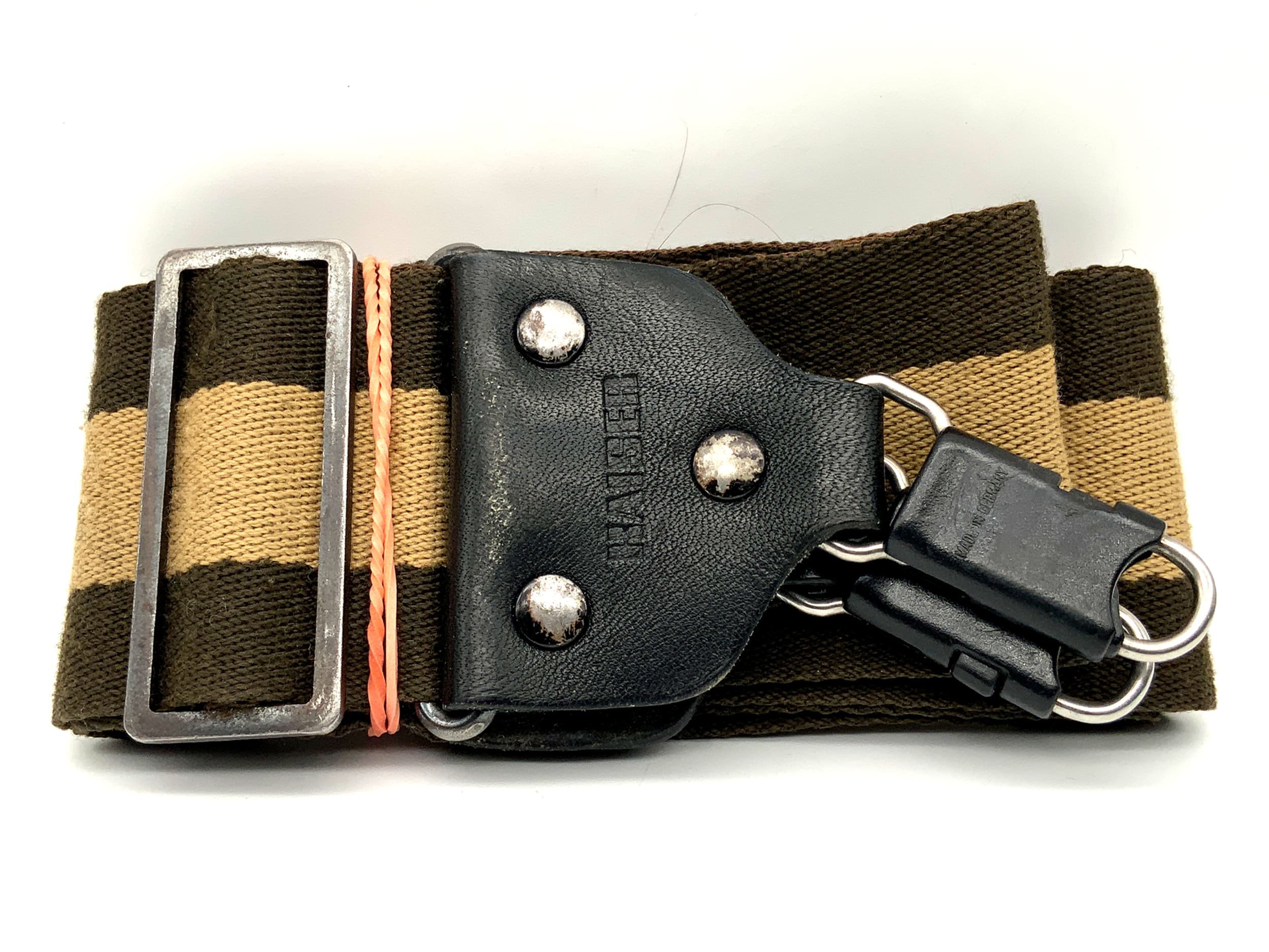 Kaiser ca. 50mm breit Gurt braun Hals Schultergurt Kameragurt Neck Strap