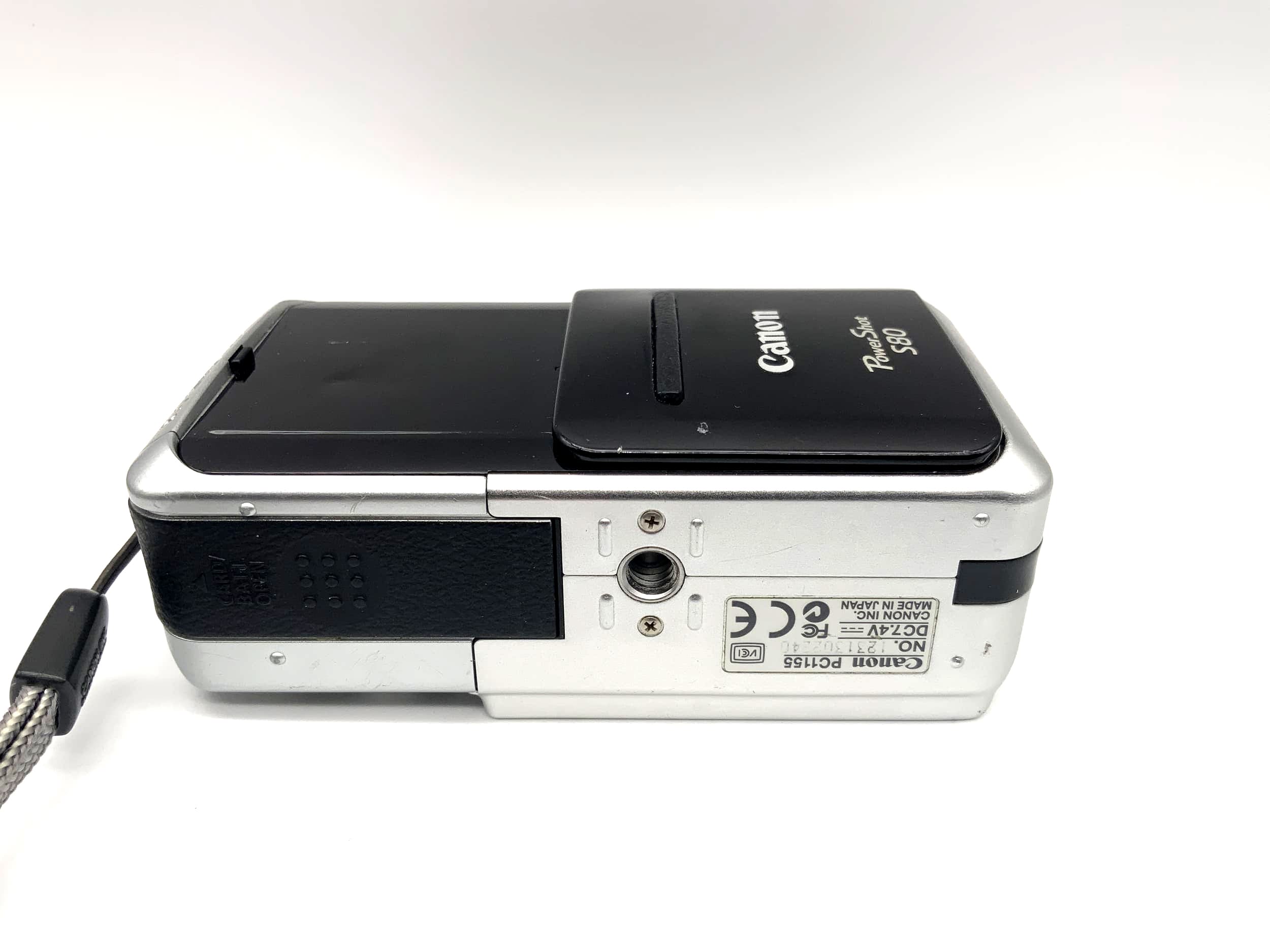 Canon Power Shot S80 mit Zoom Lens 3.6x 5.8-20.7mm 1:2.8-5-3 8.0 MP Ai AF