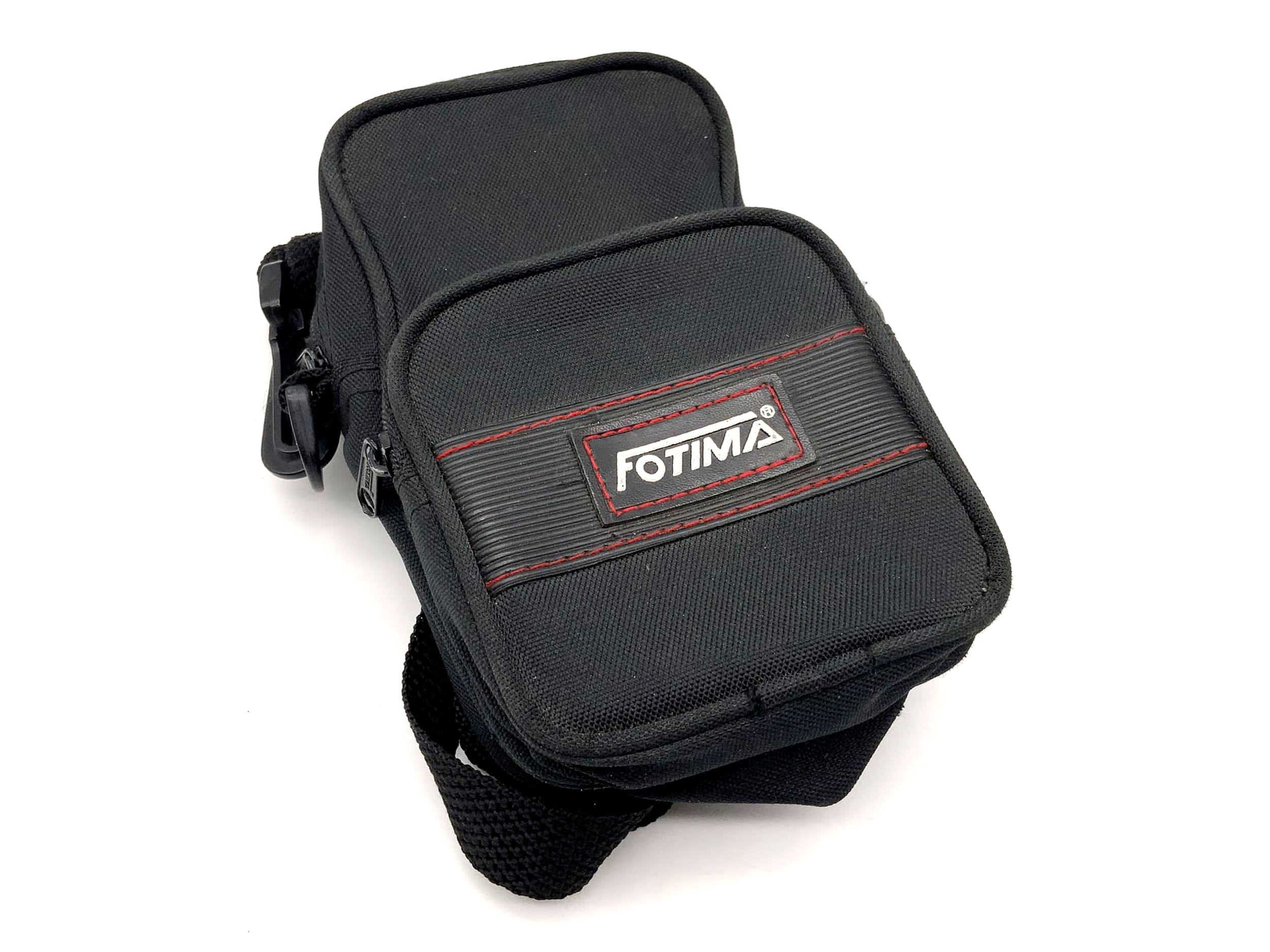 Fotima Bereitschaftstasche schwarz Fototasche universell Kameratasche Soft Case