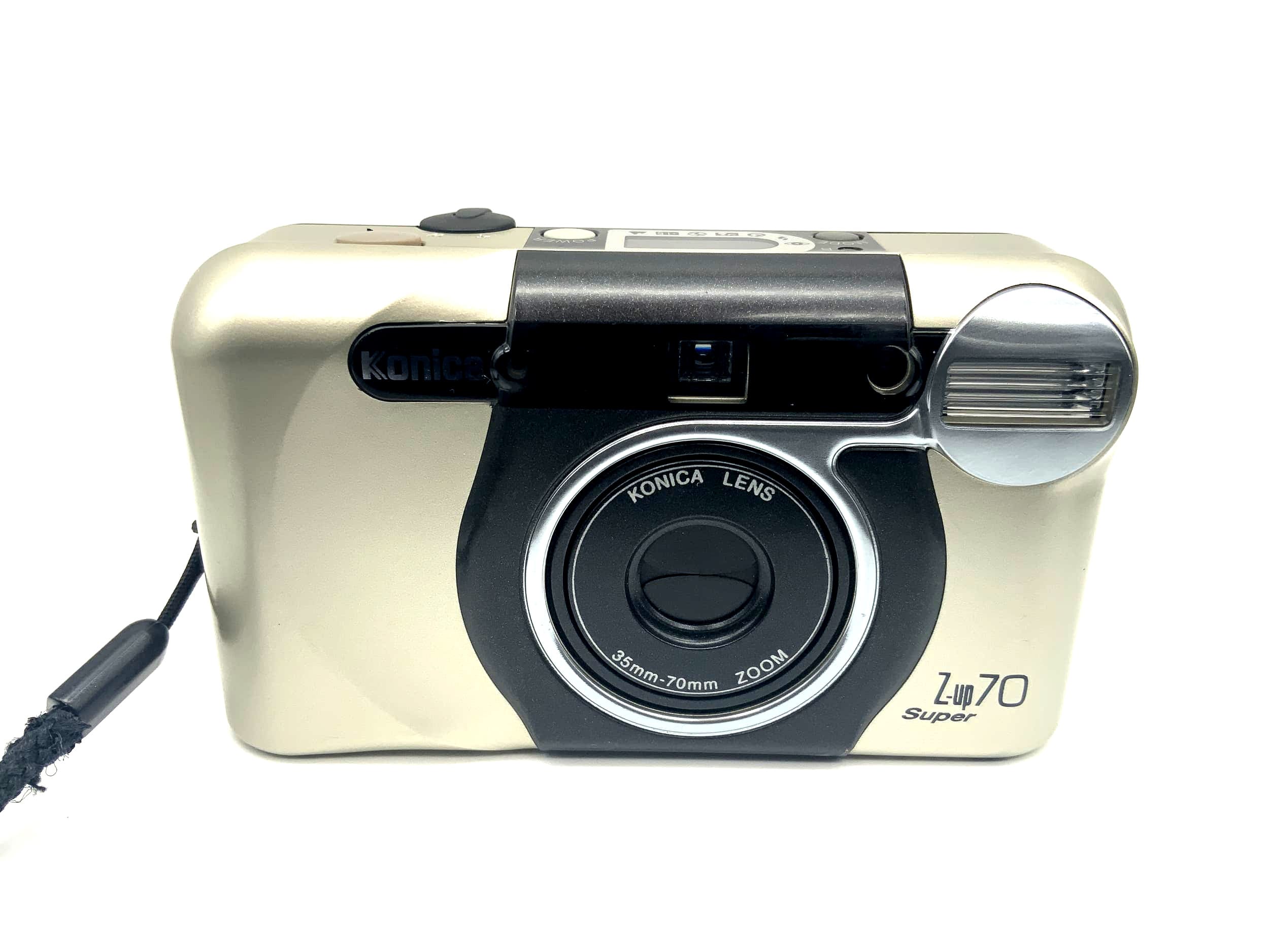 Konica Z-up 70 Super Point&Shoot mit Konica Lens 35-70mm Zoom Analogkamera 35mm