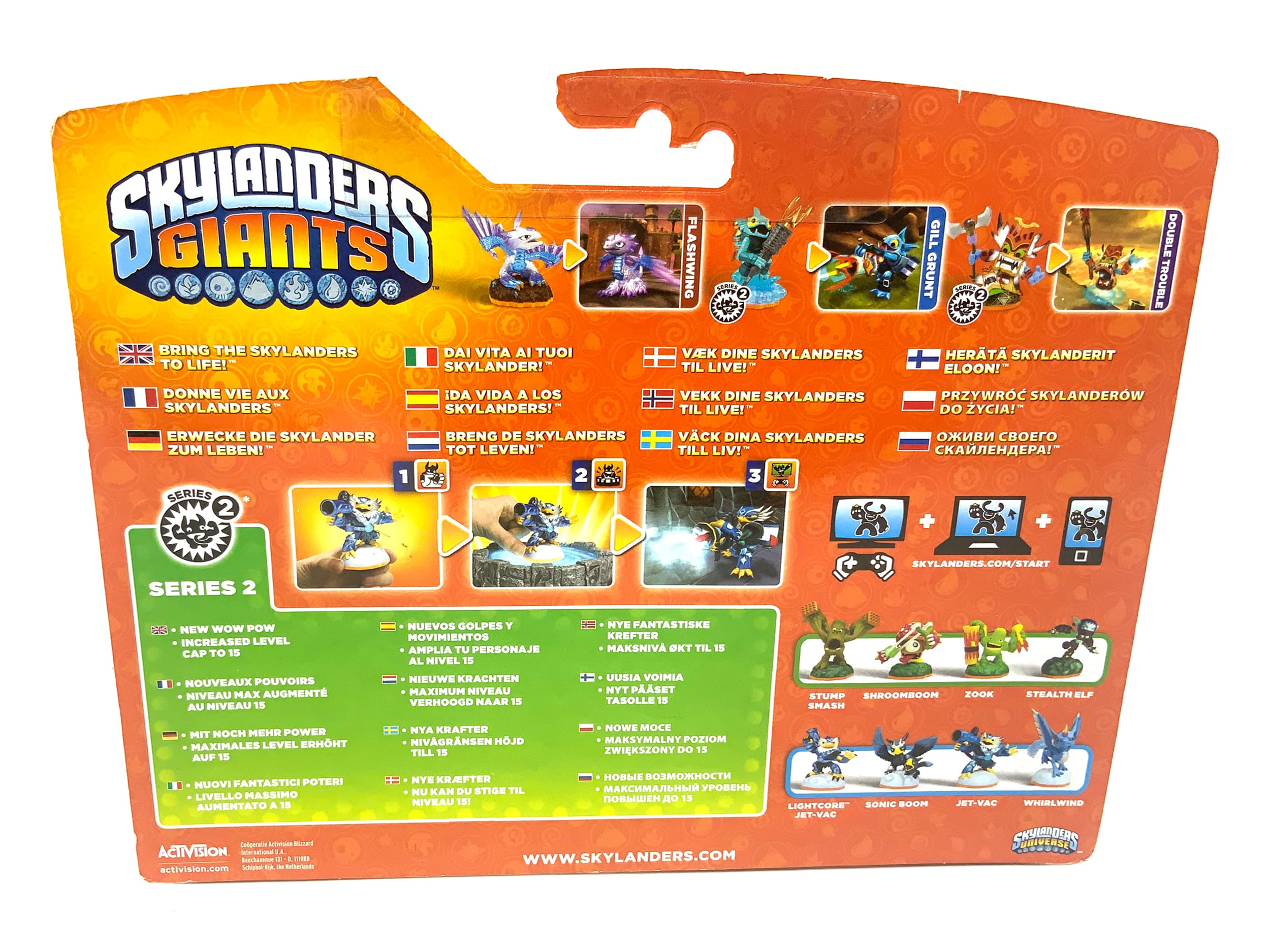 Skylanders Giants Triple Pack Gill Grunt + Flashwing + Double Trouble in OVP