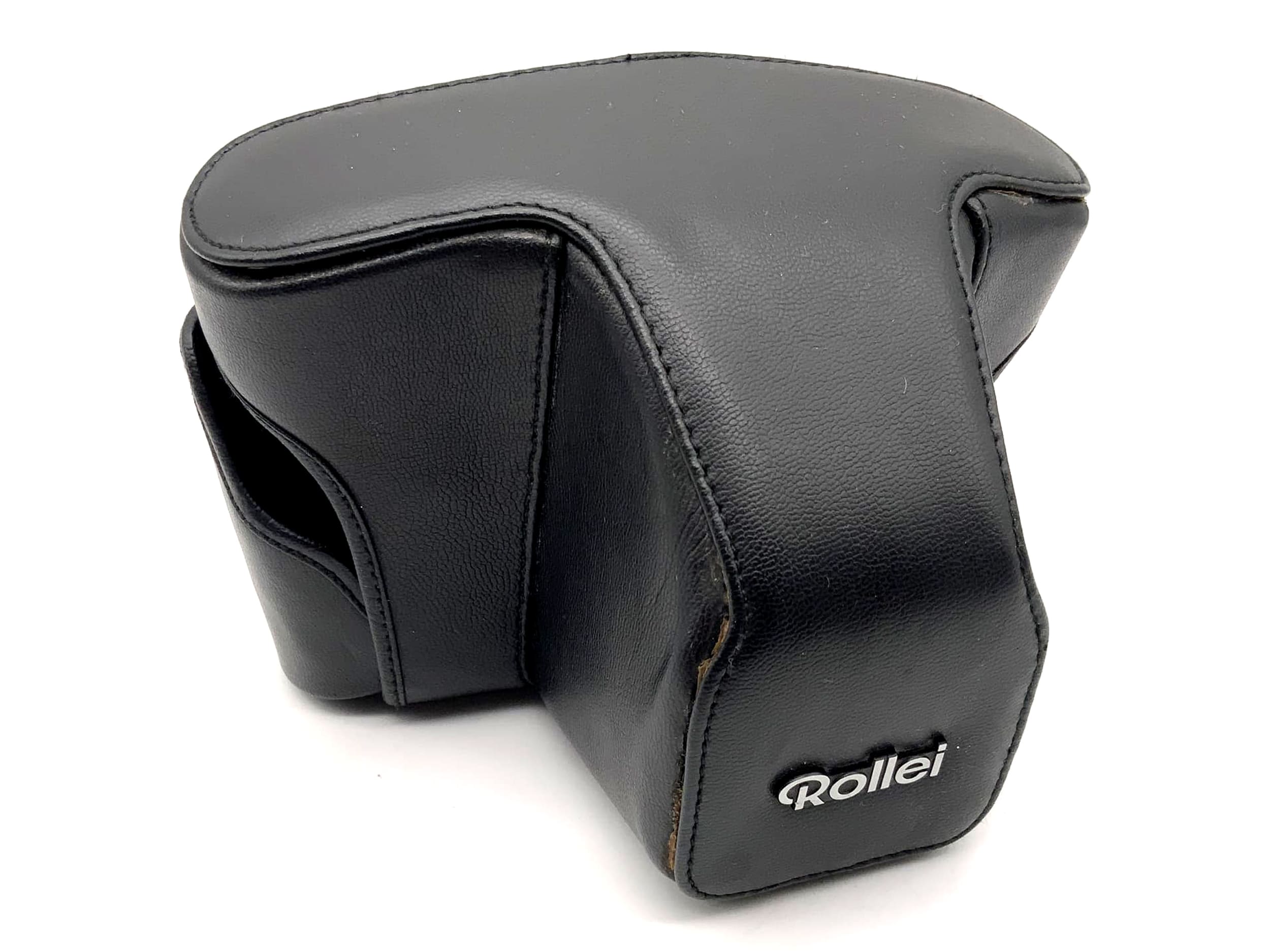 Rollei Leder Kameratasche schwarz Kamera Bag universell Fototasche