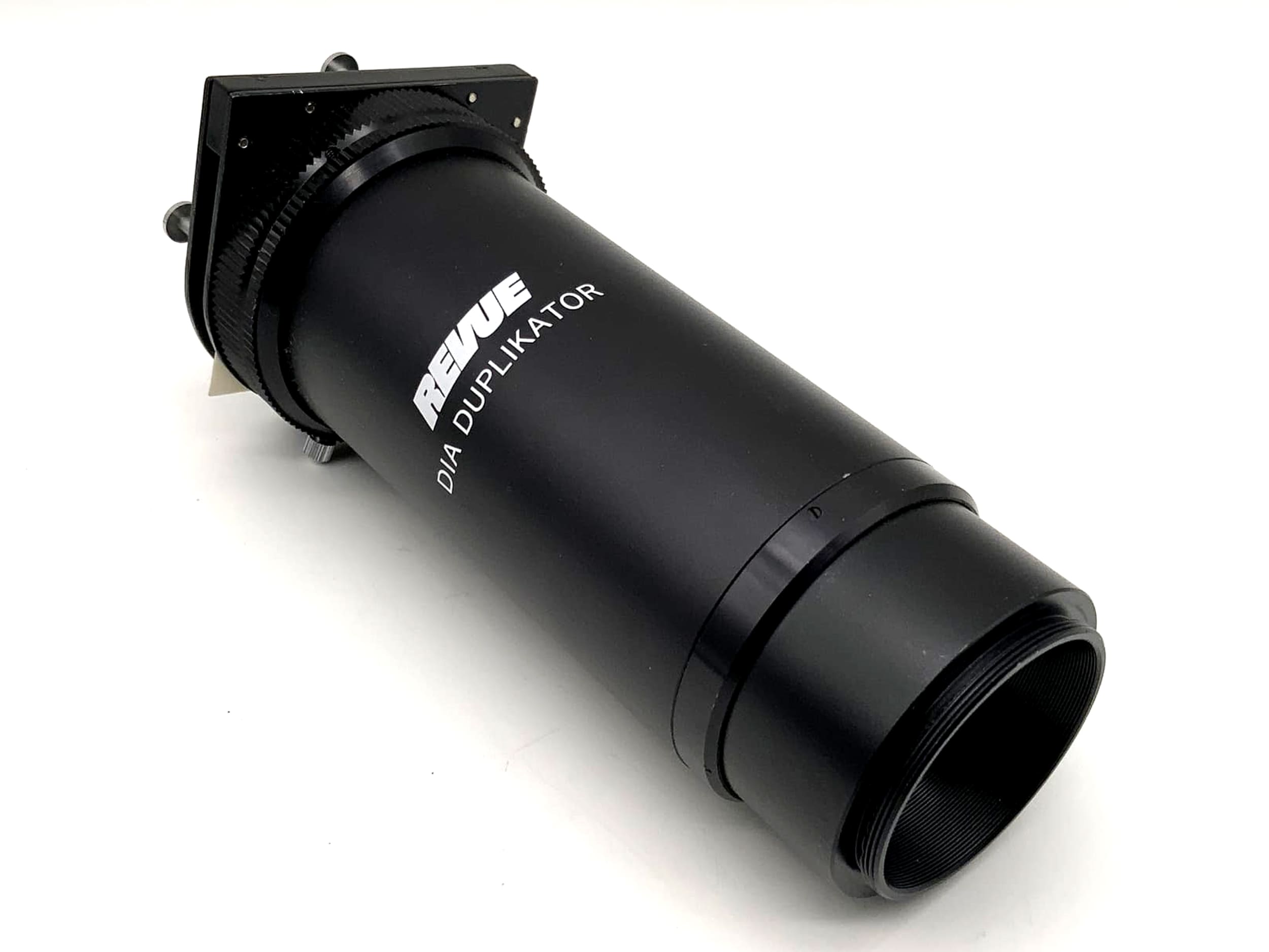 Revue Diadublikator schwarz Slide Duplicator Dia Kopiergerät