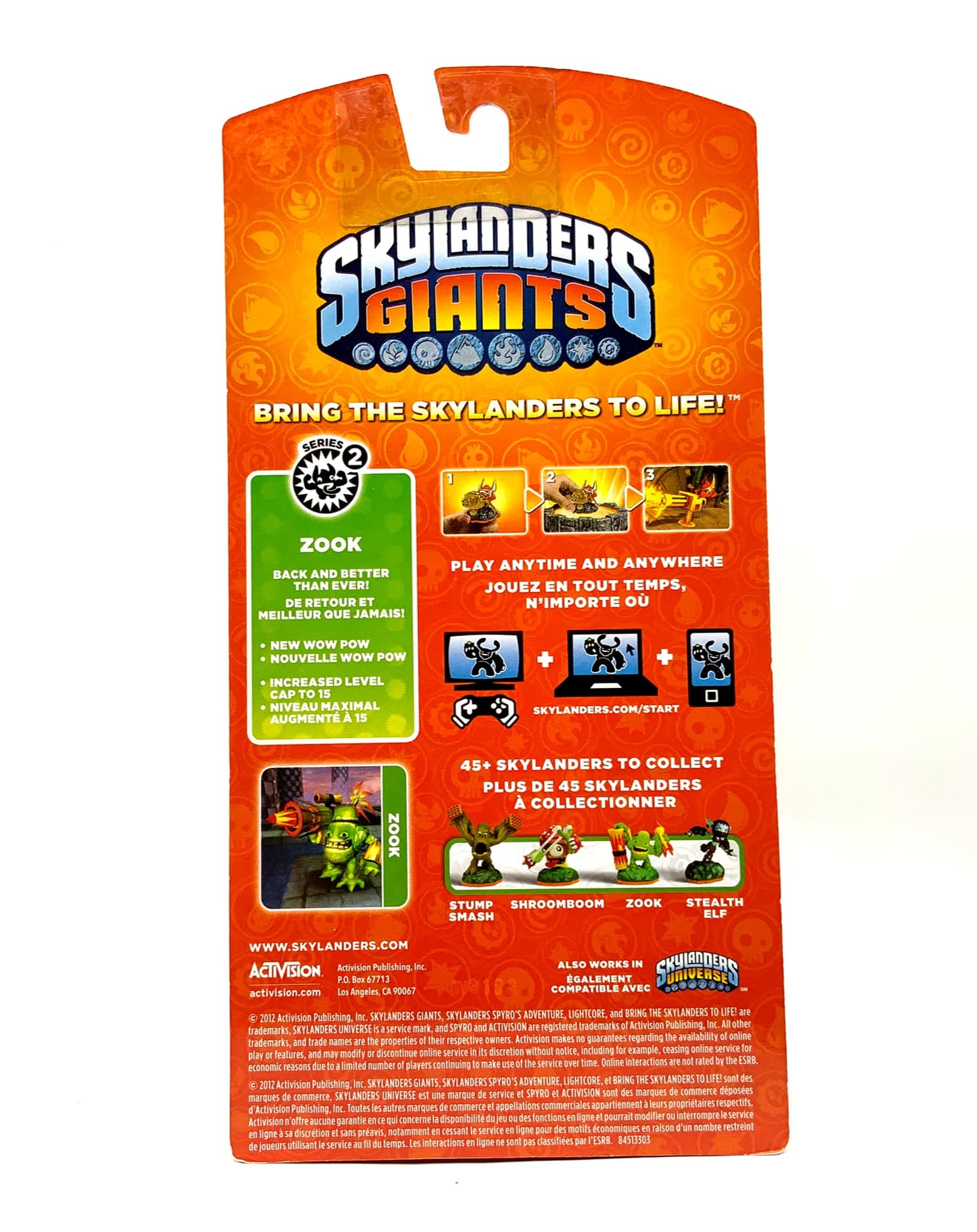 Skylanders Giants Granite Zook / Stone Zook Chase Variante in OVP