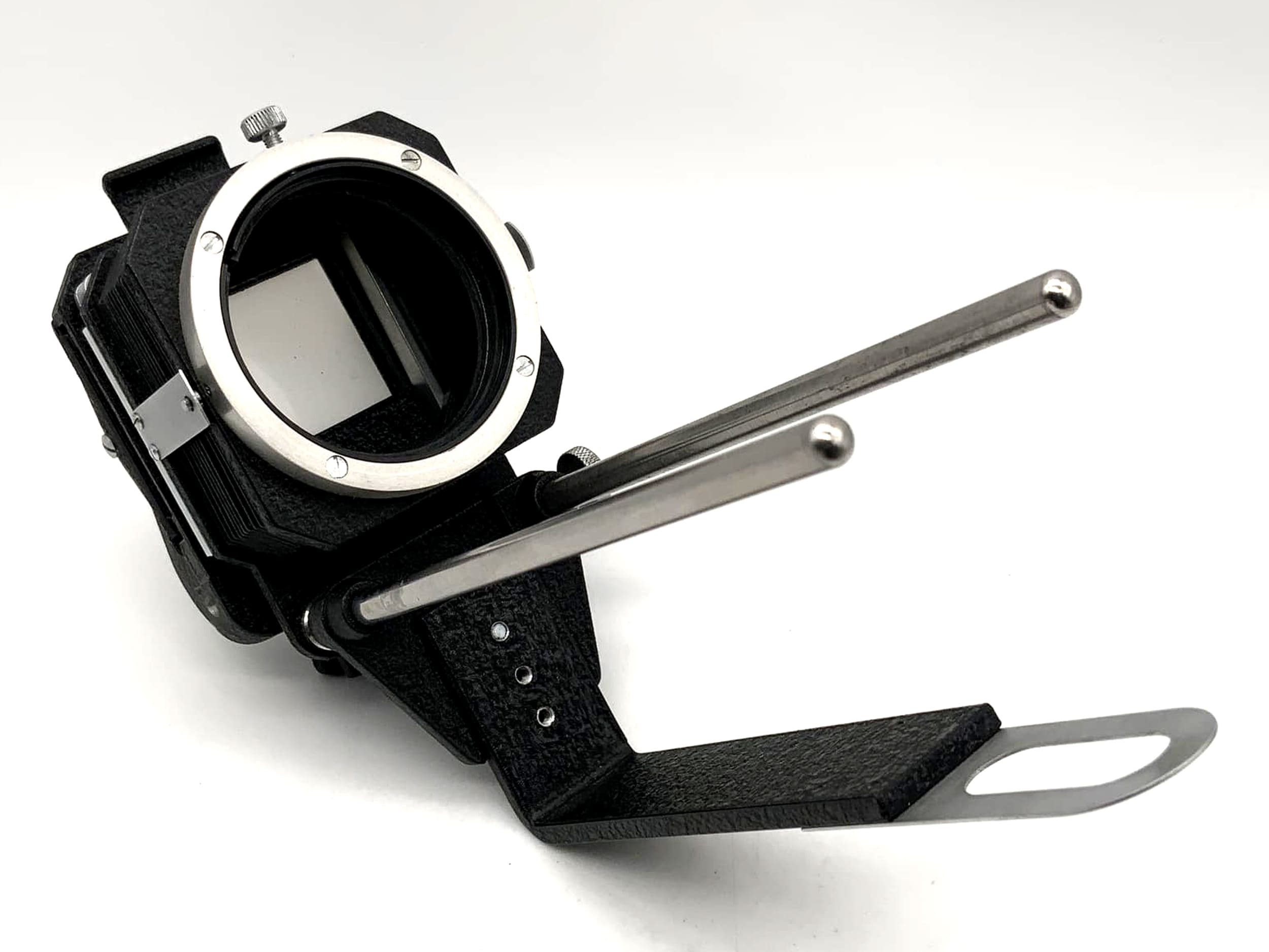 Novoflex Slide Duplicator schwarz für Cobal S, Bal Cast Dia Kopieraufsatz