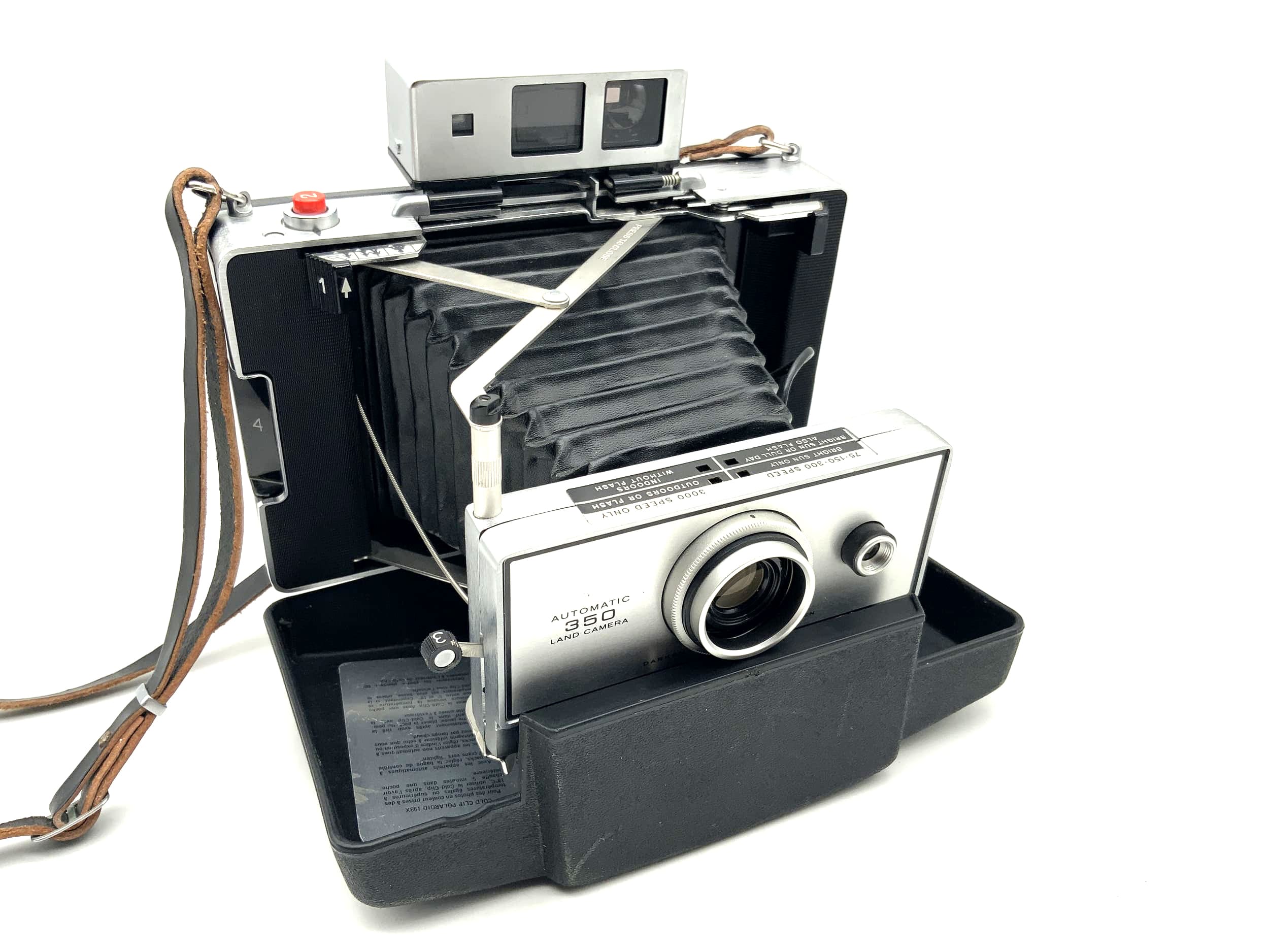 Polaroid Land Camera 350 Sofortbildkamera Automatic Kamera Camera Analog