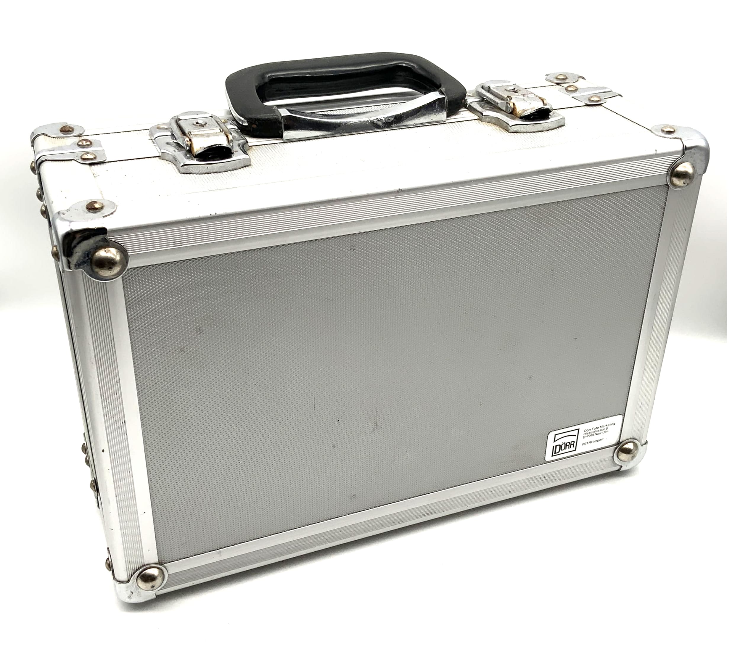 Dörr ca.34x22x14cm Alu Kamerakoffer silber Kamera Bag universell Koffer