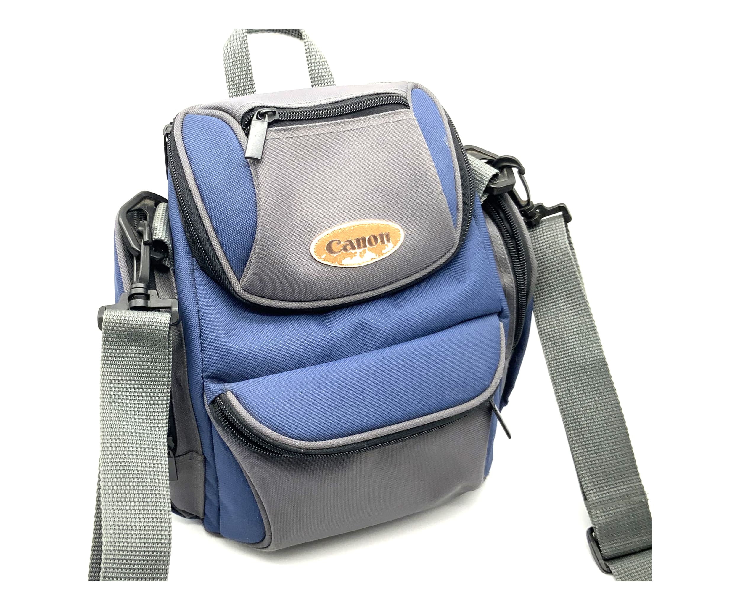 Canon ca.20x25x12cm Kamerarucksack blau Kamera Bag universell Umhängetasche