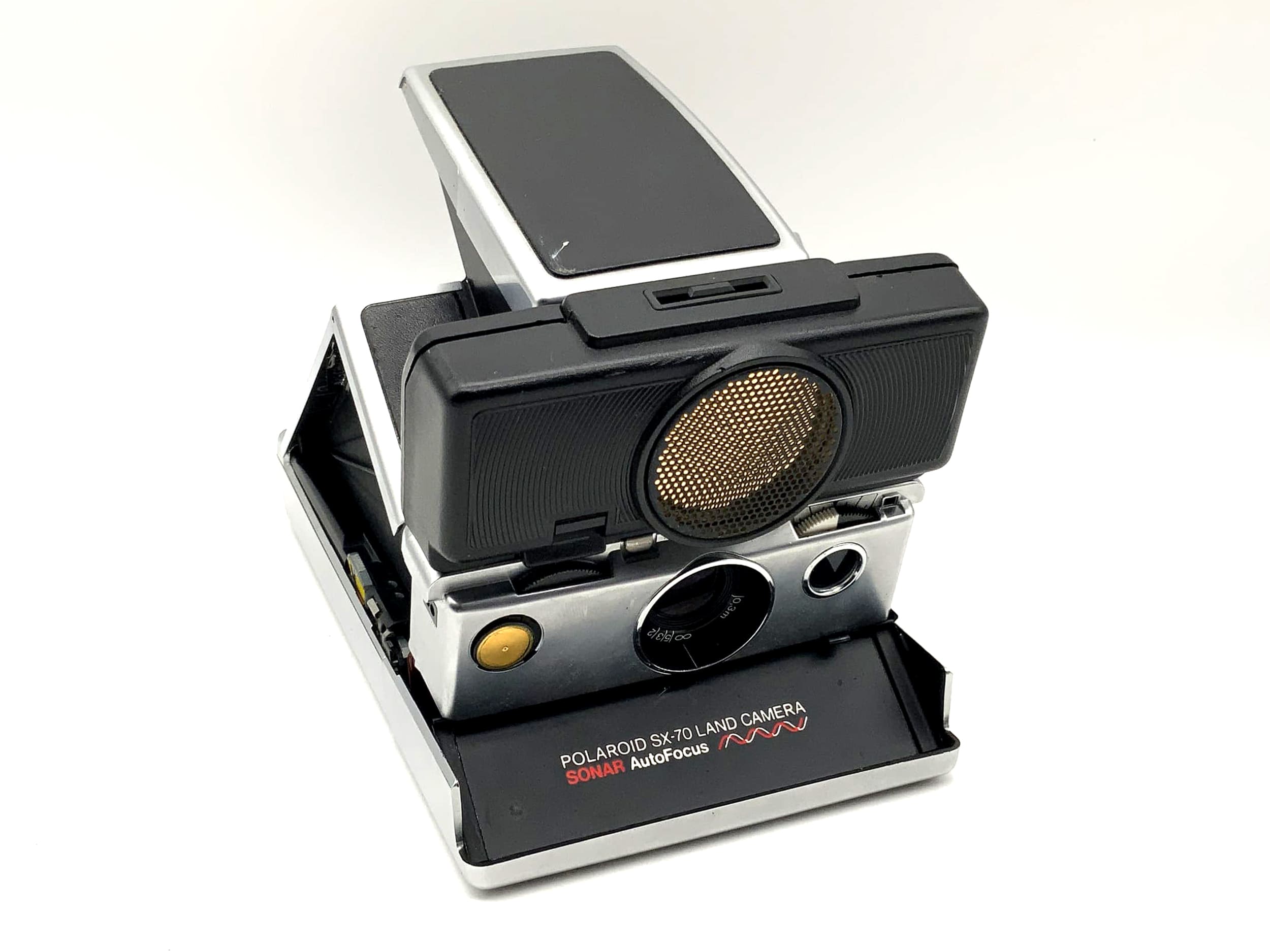 Polaroid SX-70 Sofortbildkamera Sonar Autofocus Kamera Camera Analog