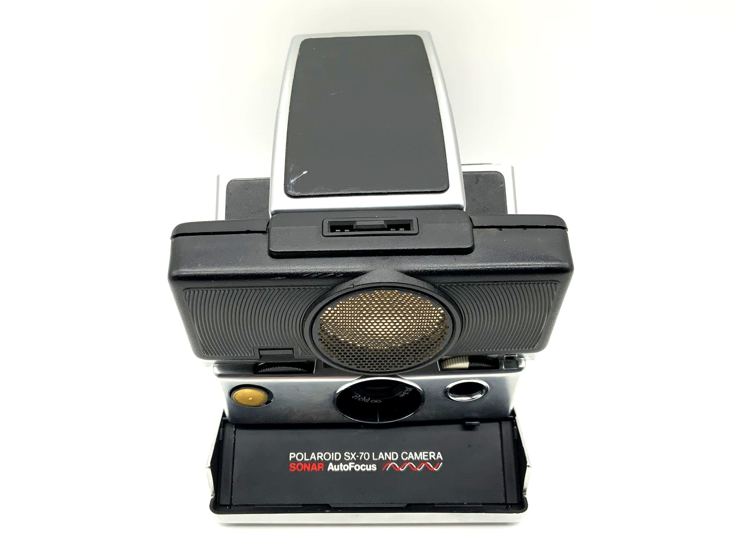 Polaroid SX-70 Sofortbildkamera Sonar Autofocus Kamera Camera Analog