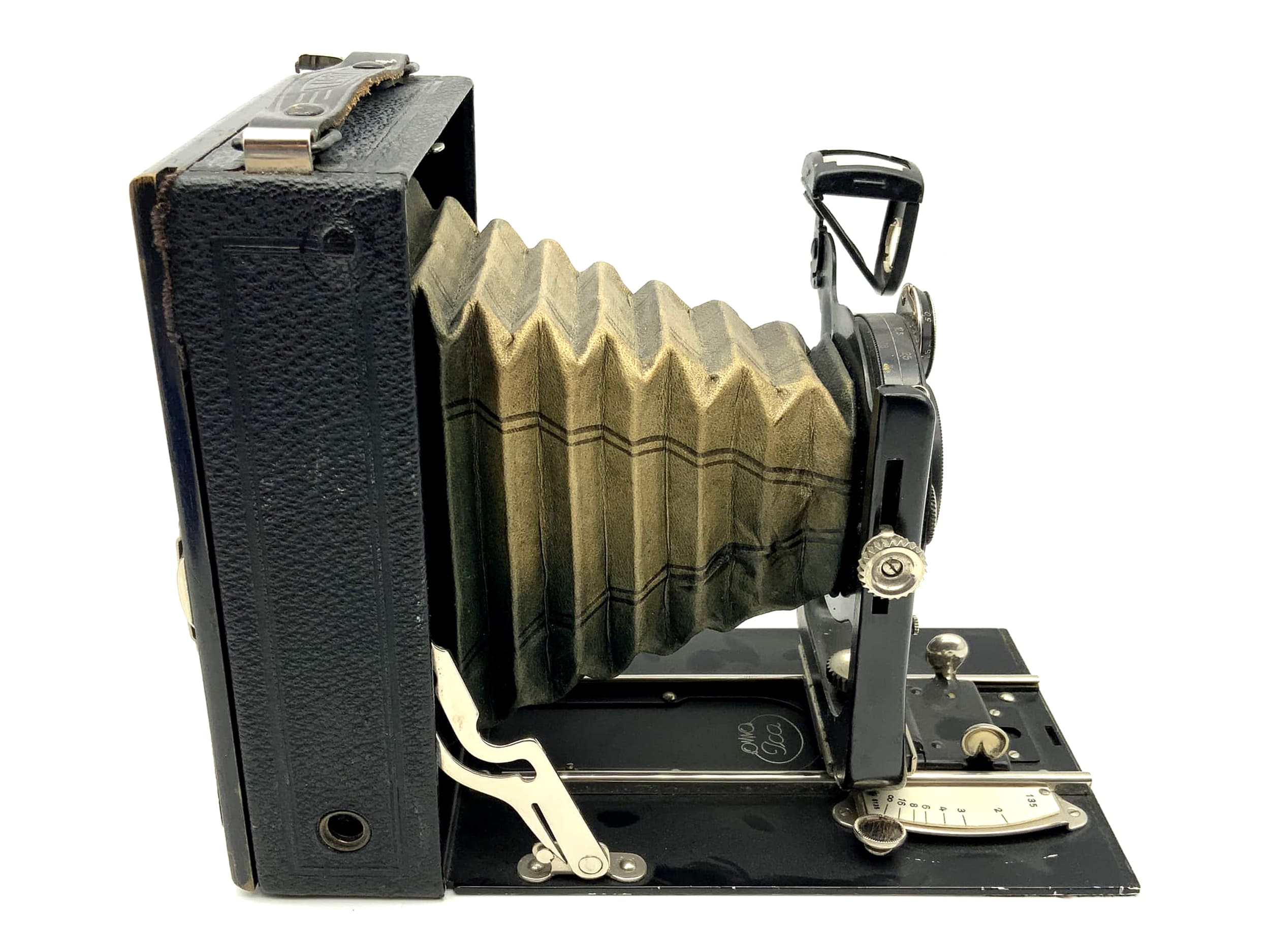 Ica Dresden Volta 146/1 Plattenkamera mit Novar Anastigmat 1:4.5 F=13,5cm Compur