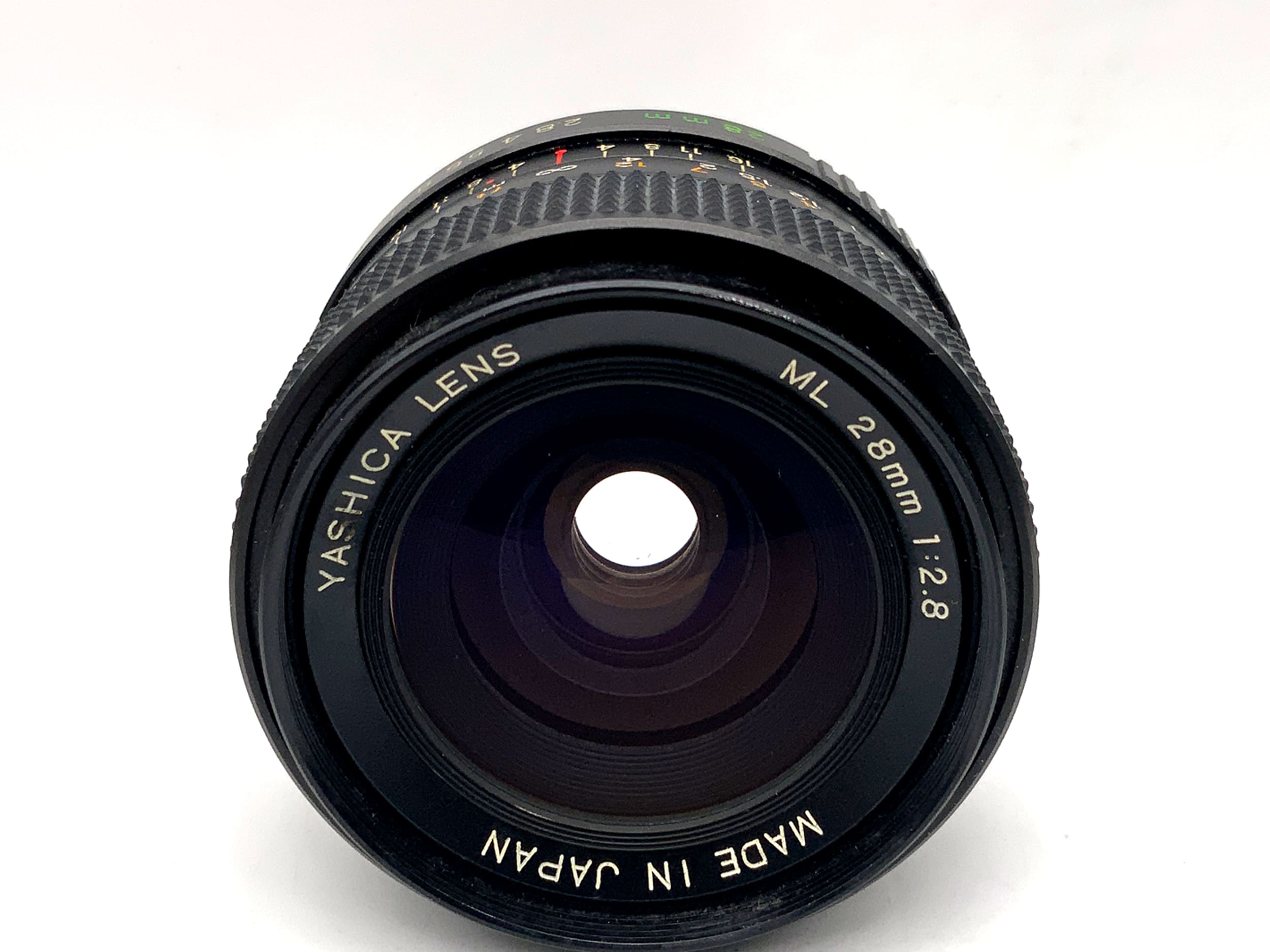 Yashica 28mm 1:2.8 Objektiv ML Festbrennweite (Yashica / Contax)