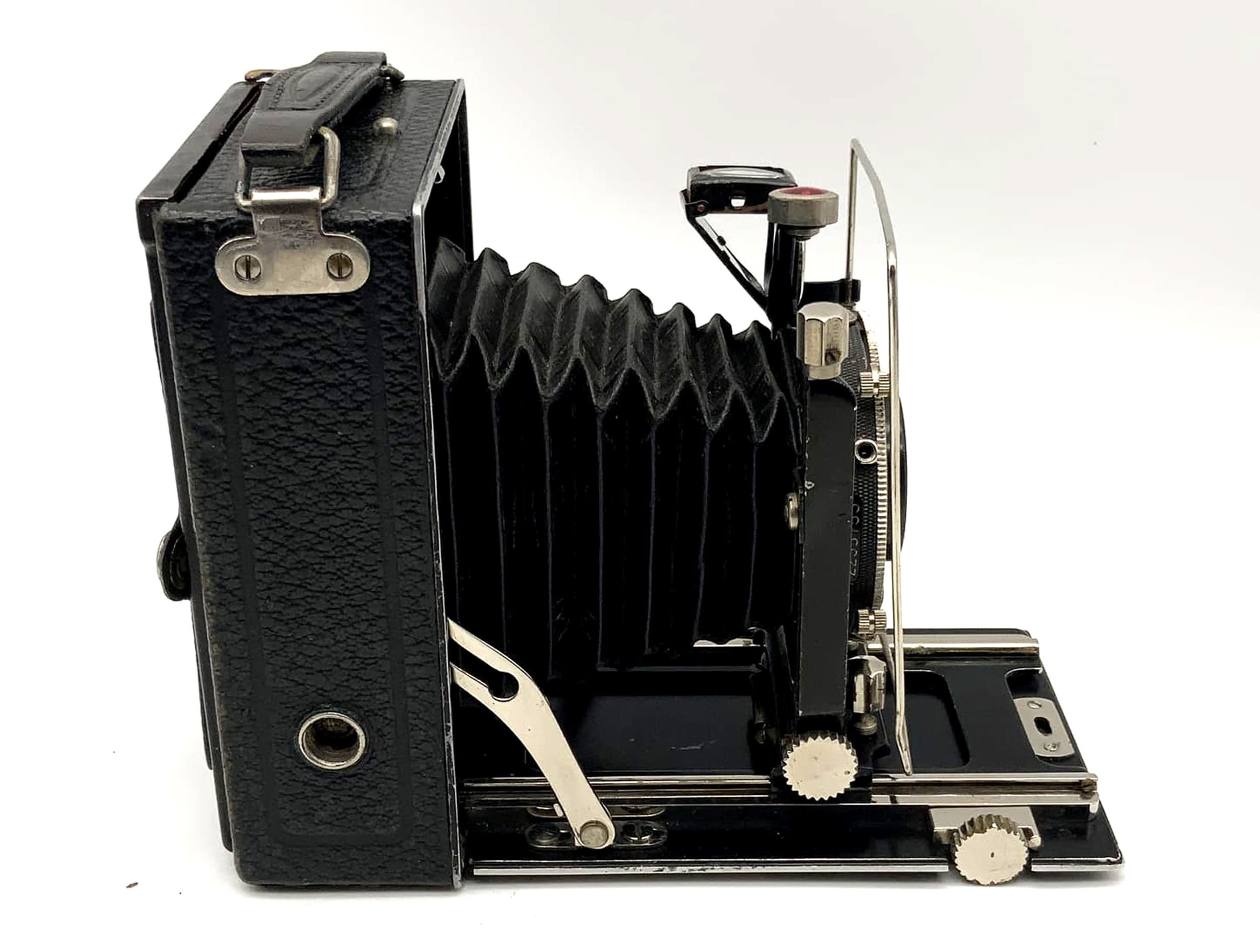 Bink München Plattenkamera mit Rodenstock Robra-Doppelanastigmat 1:3.8 Compur