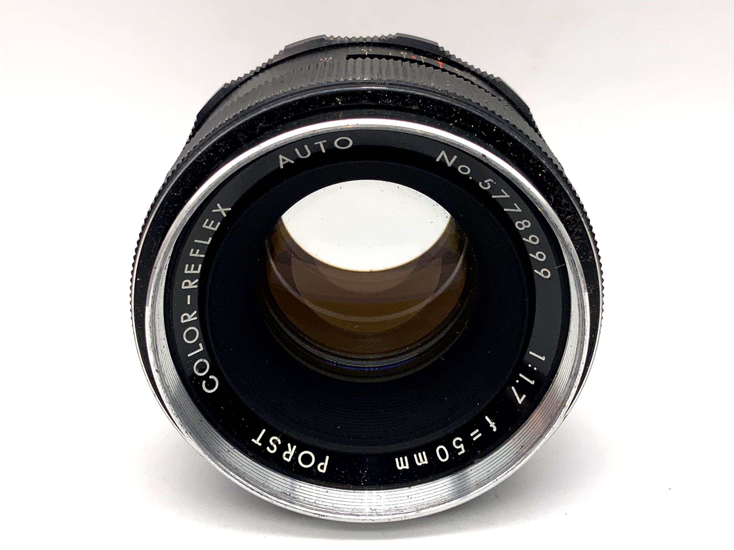 Porst 50mm 1:1.7 Objektiv Color Reflex Auto Festbrennweite (M42)