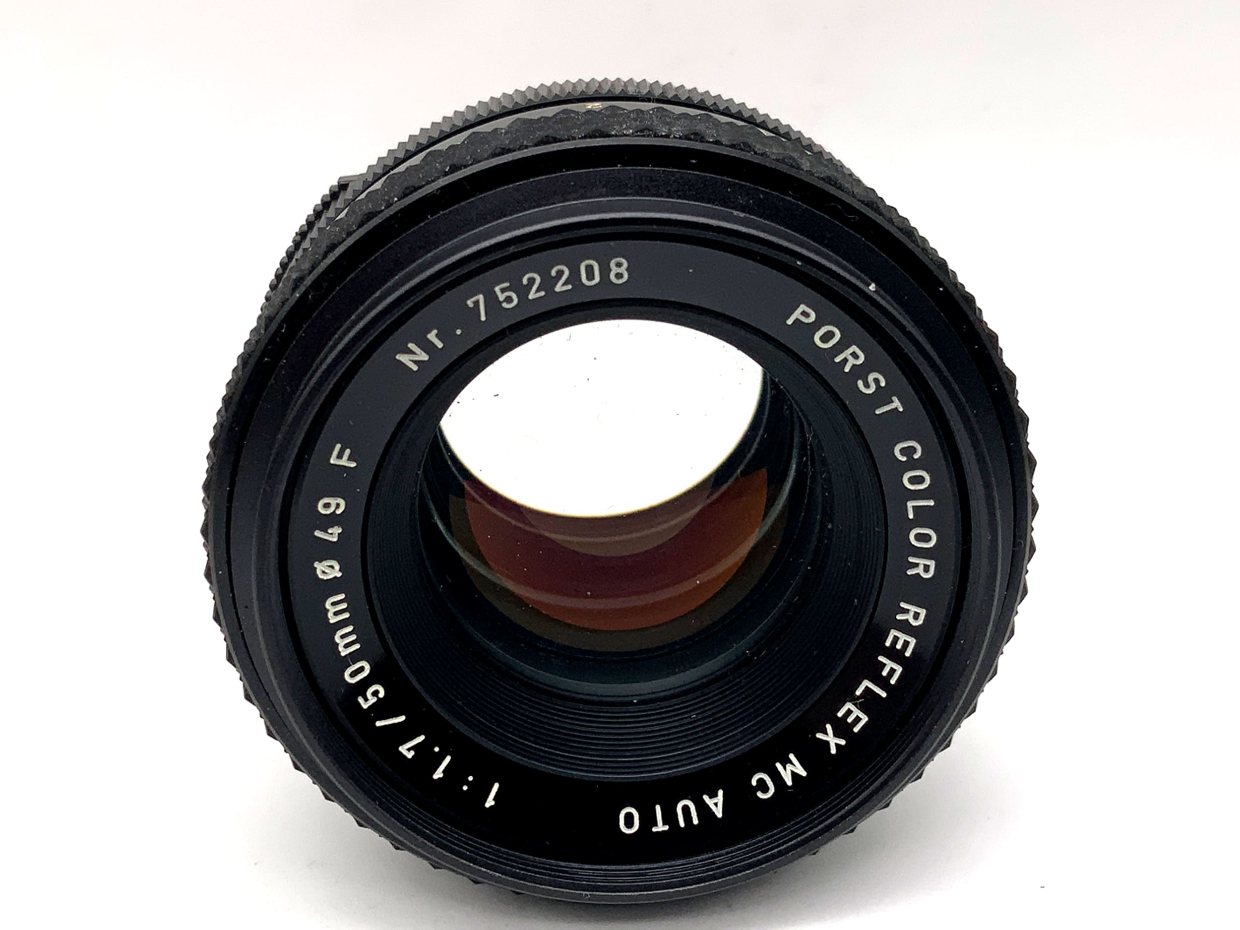 Porst 50mm 1:1.7 Objektiv Color Reflex MC Auto F Festbrennweite (M42)